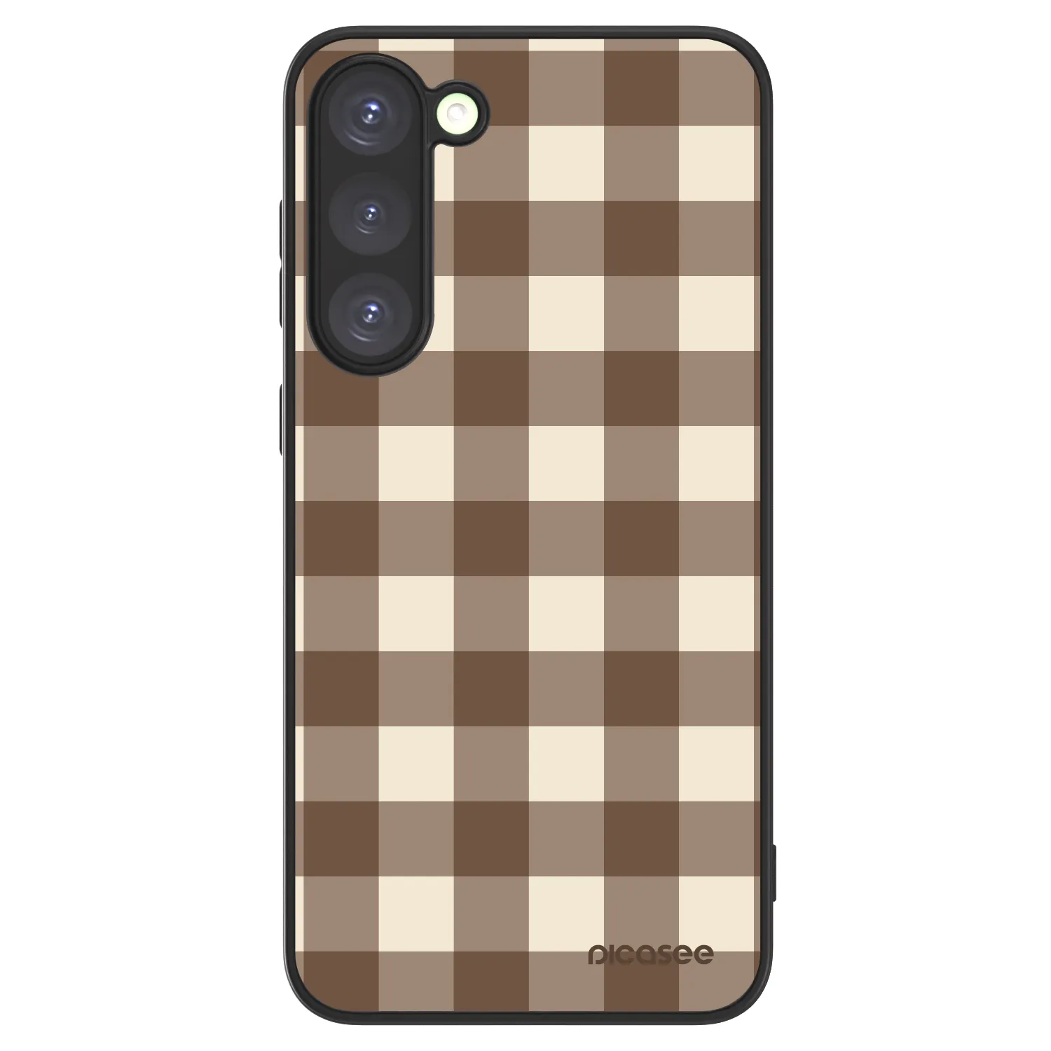 Picasee ULTIMATE CASE PowerShare pro Samsung Galaxy S23+ 5G - Brown grid