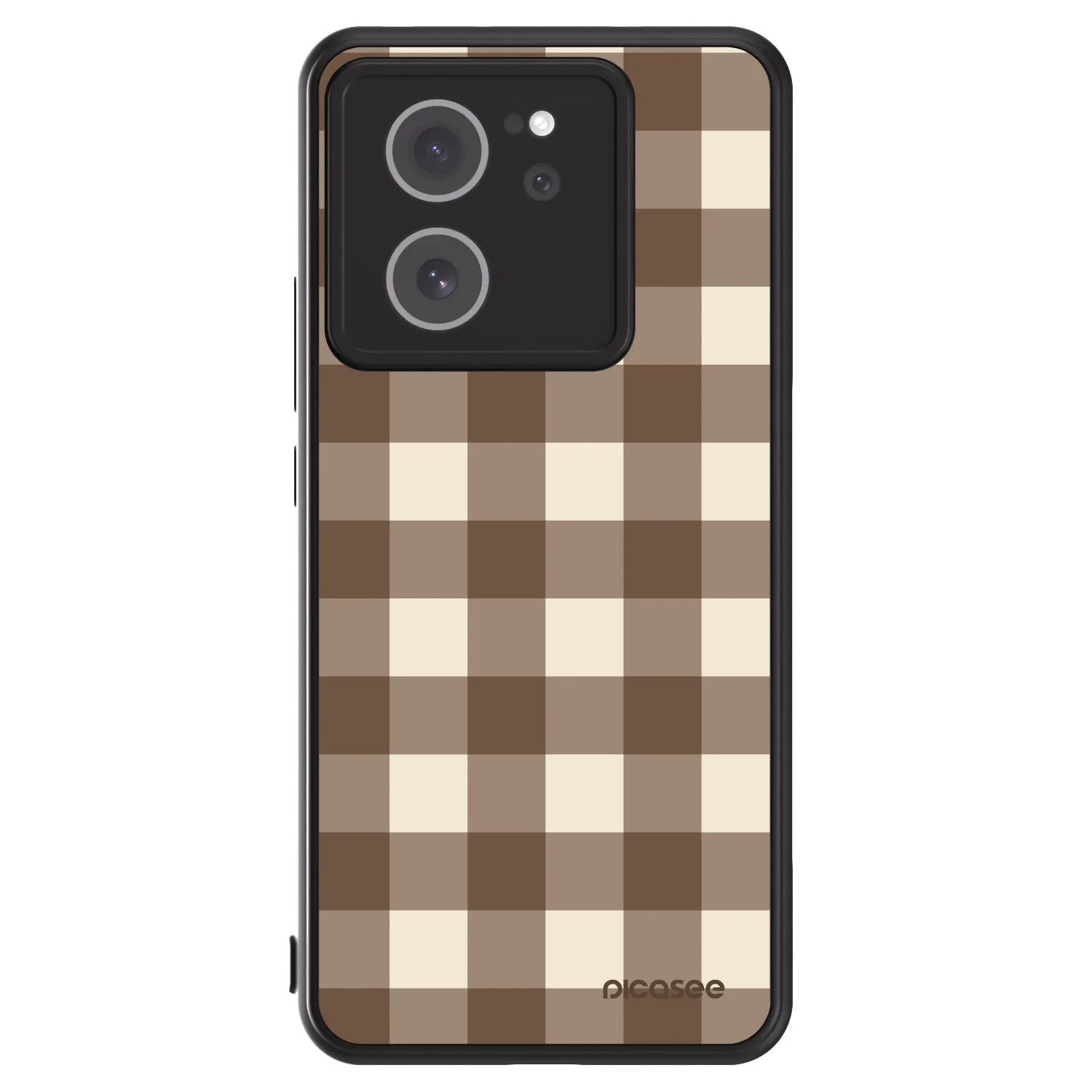 Picasee ULTIMATE CASE na Xiaomi 13T - Brown grid