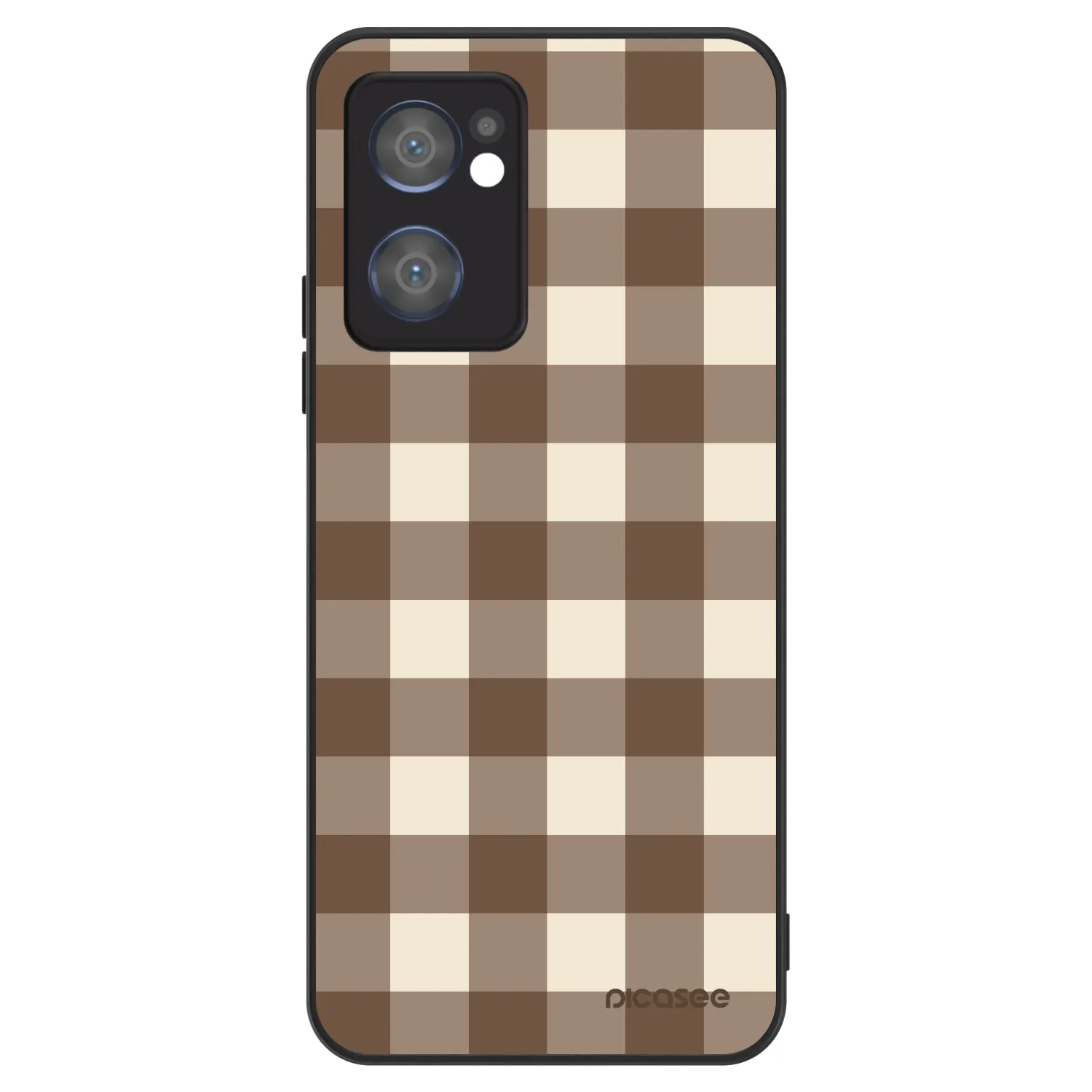 Picasee ULTIMATE CASE na OPPO Reno 7 5G - Brown grid