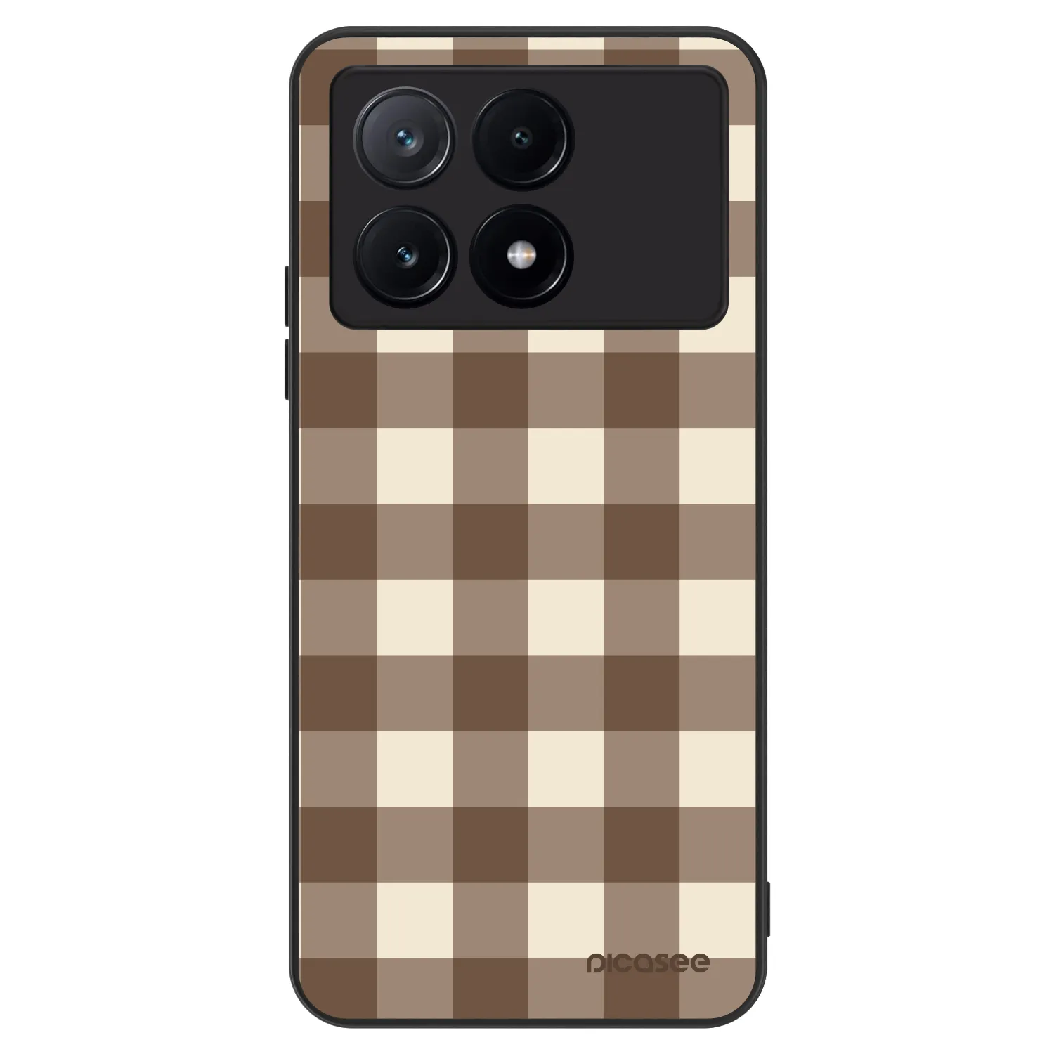 Picasee ULTIMATE CASE na Xiaomi Poco X6 Pro - Brown grid