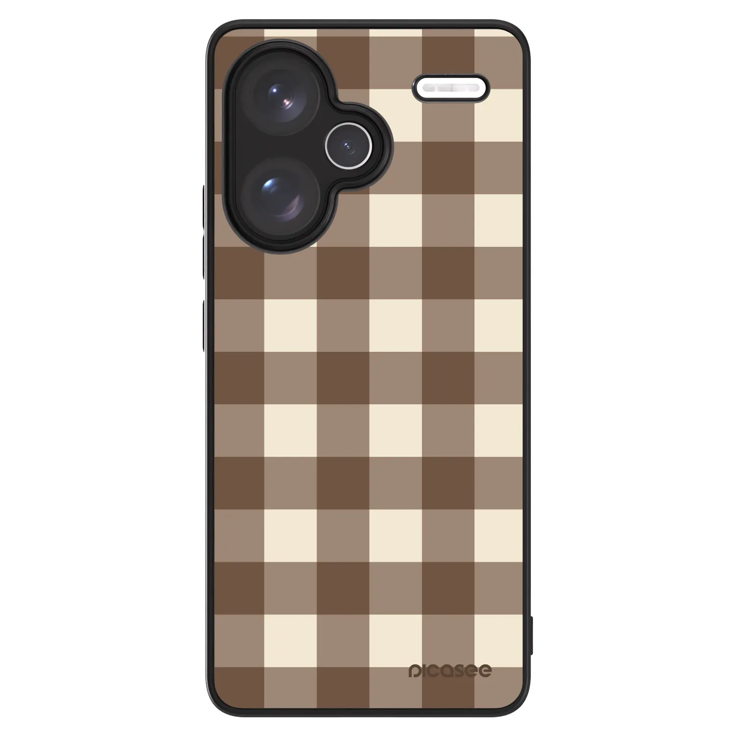 Picasee ULTIMATE CASE na Xiaomi Redmi Note 13 Pro+ 5G - Brown grid