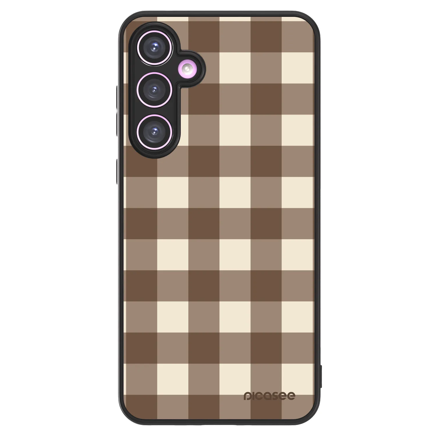 Picasee ULTIMATE CASE na Samsung Galaxy A35 5G A356B - Brown grid
