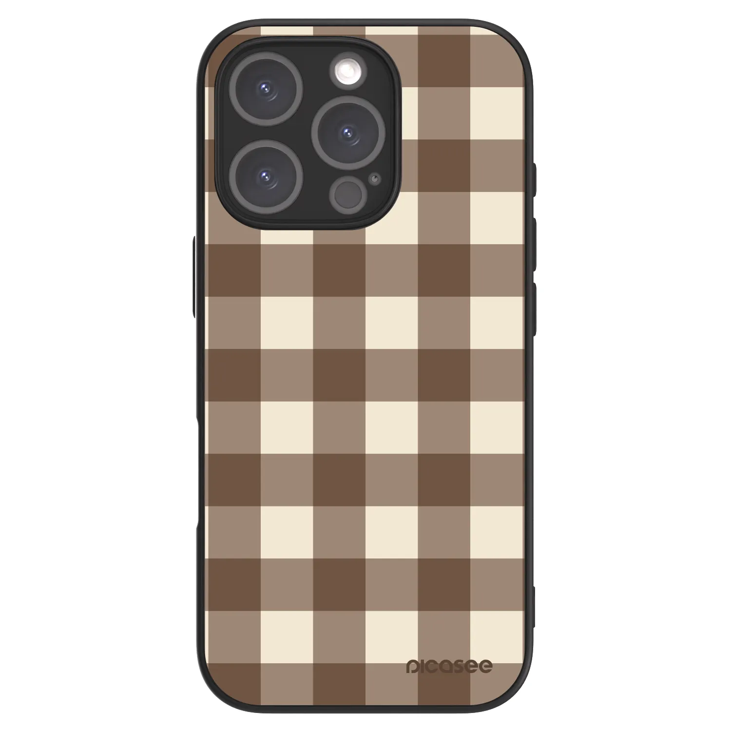Picasee ULTIMATE CASE na Apple iPhone 16 Pro - Brown grid