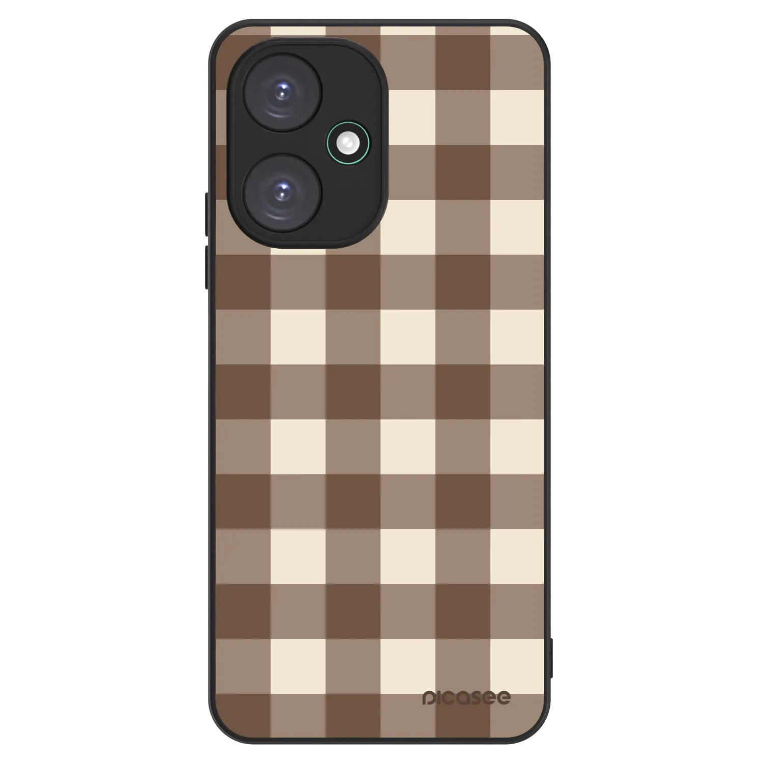 Picasee ULTIMATE CASE na Xiaomi Redmi 13C 5G - Brown grid