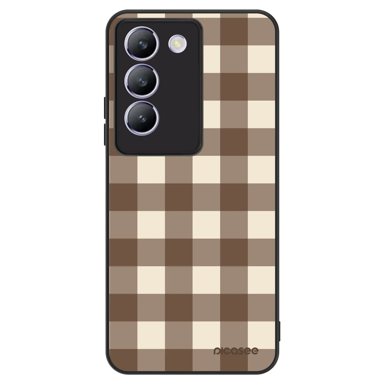Picasee ULTIMATE CASE na Vivo V40 SE 5G - Brown grid