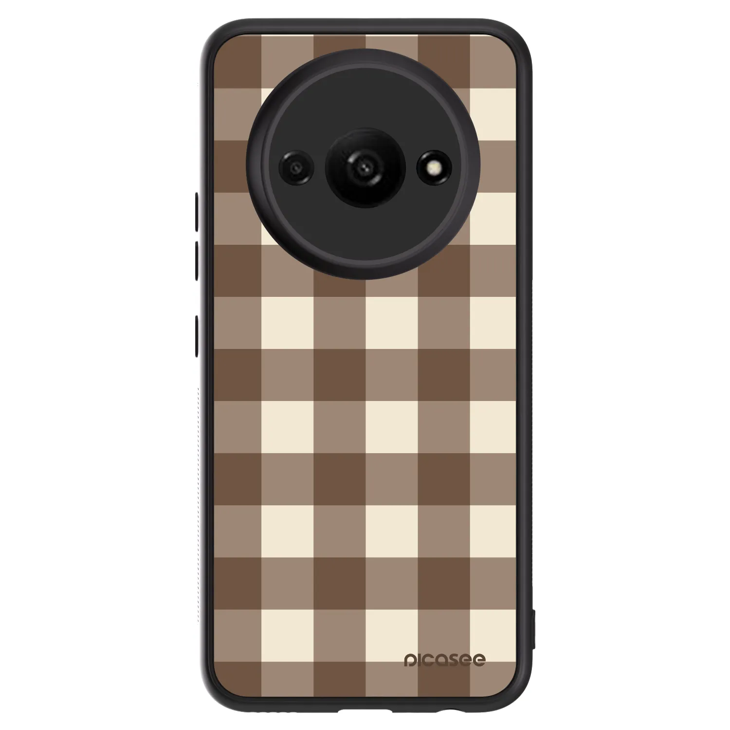 Picasee ULTIMATE CASE na Xiaomi Redmi A3 - Brown grid
