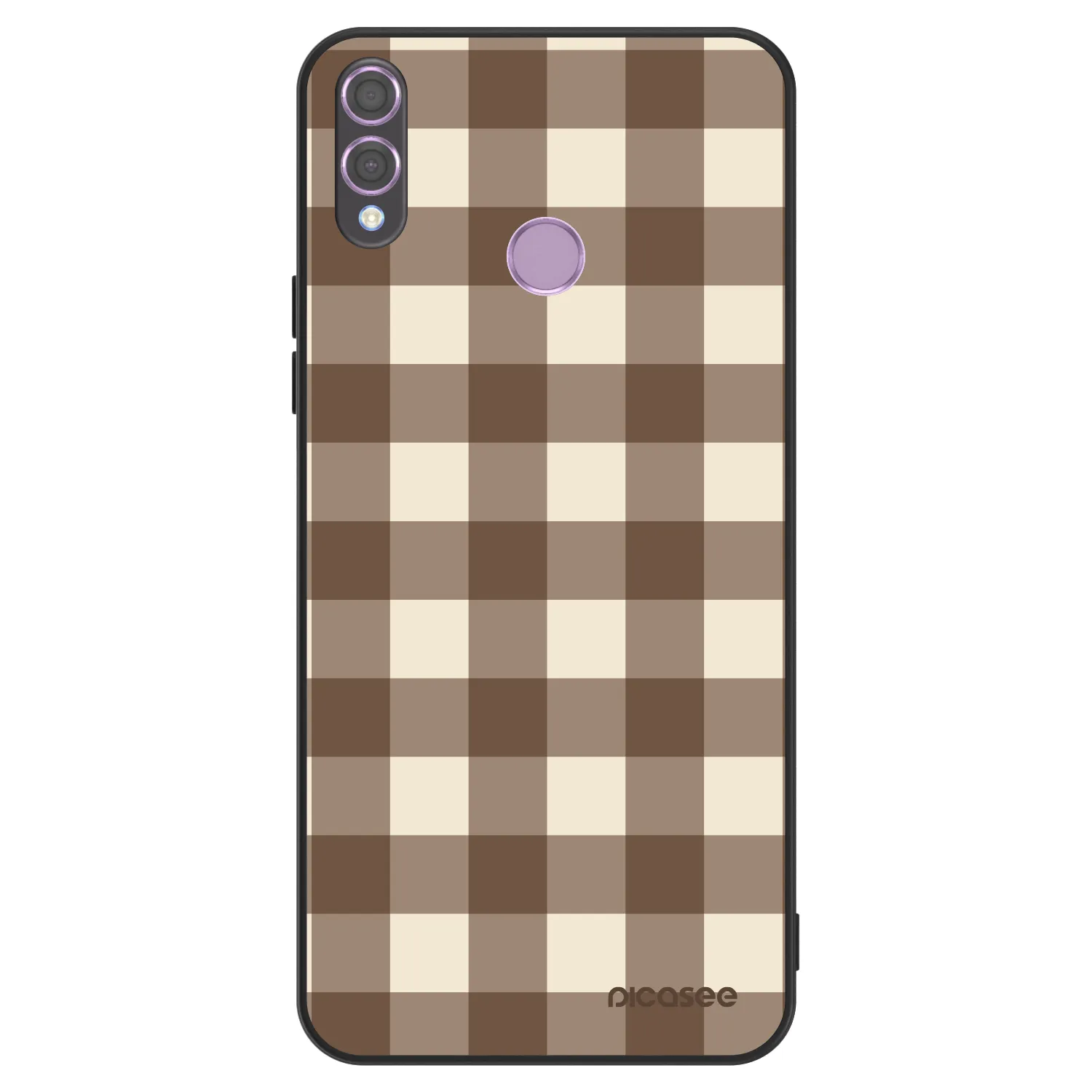 Picasee ULTIMATE CASE na Honor 8X - Brown grid