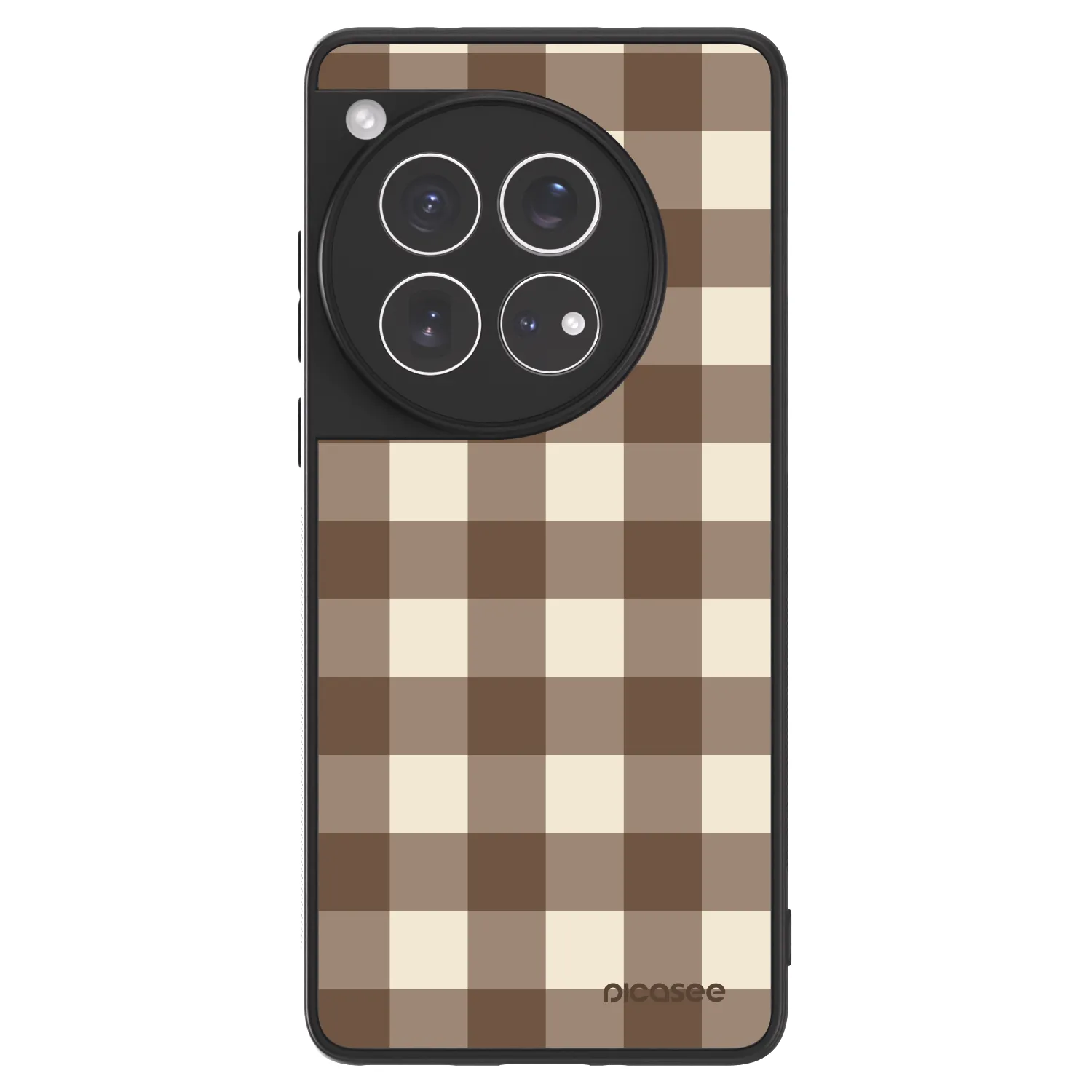 Picasee ULTIMATE CASE na OnePlus 12 5G - Brown grid