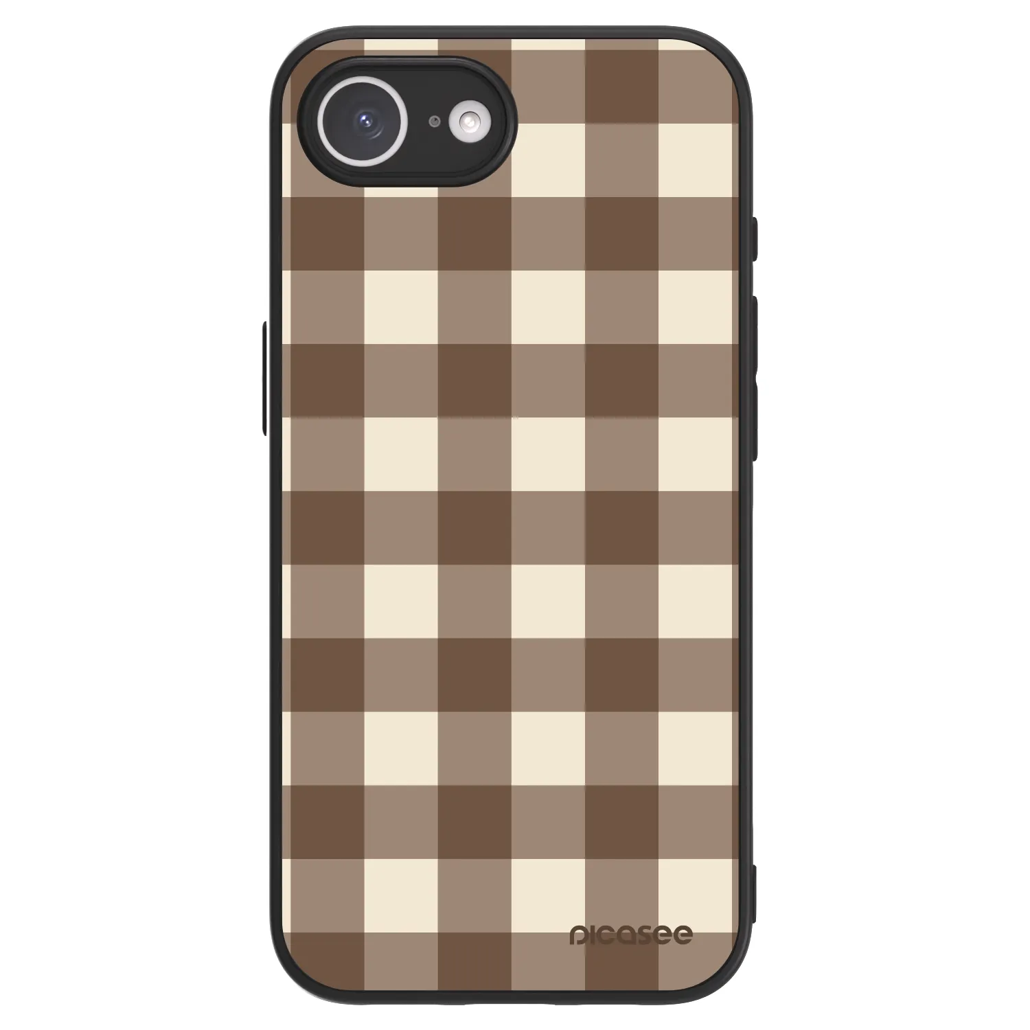 Picasee ULTIMATE CASE na Apple iPhone 16e - Brown grid