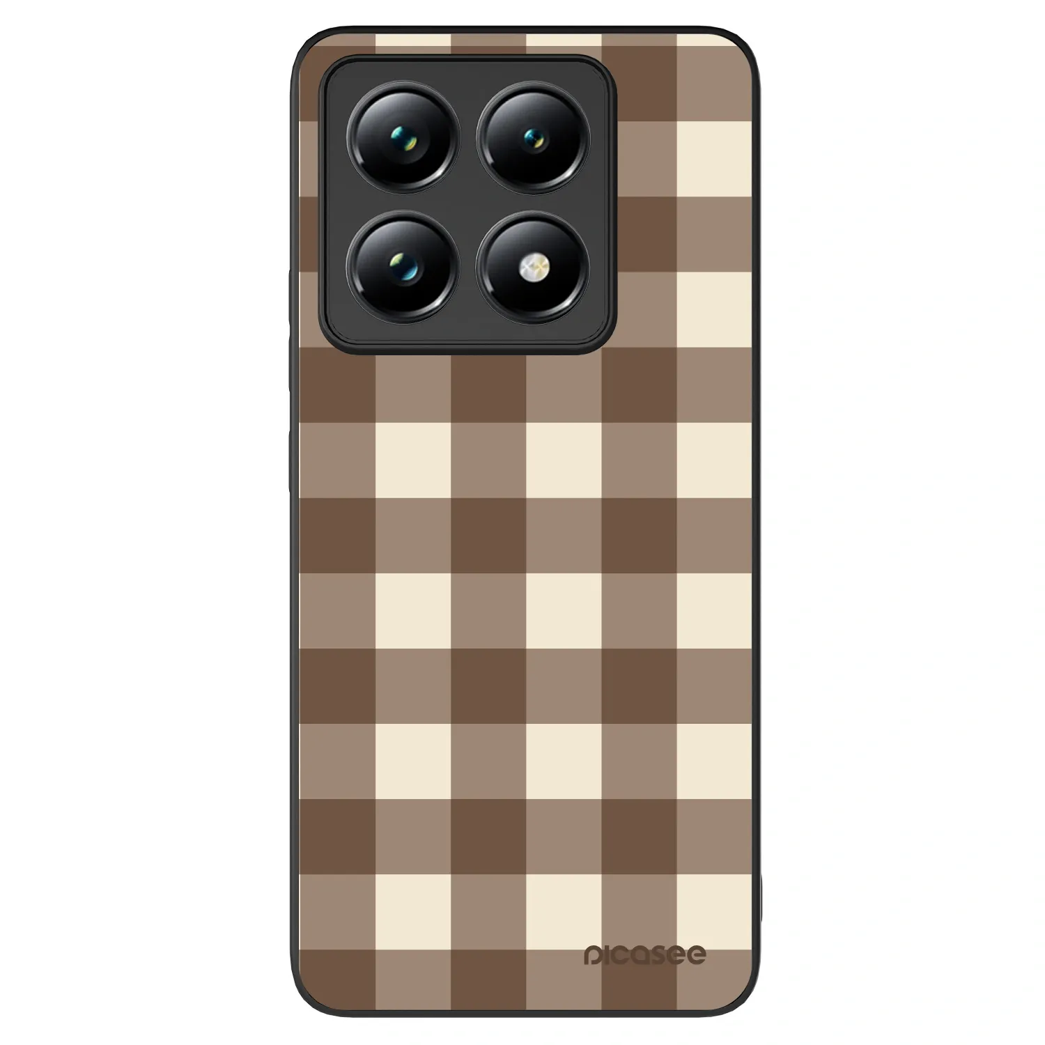 Picasee ULTIMATE CASE na Xiaomi 14T Pro - Brown grid