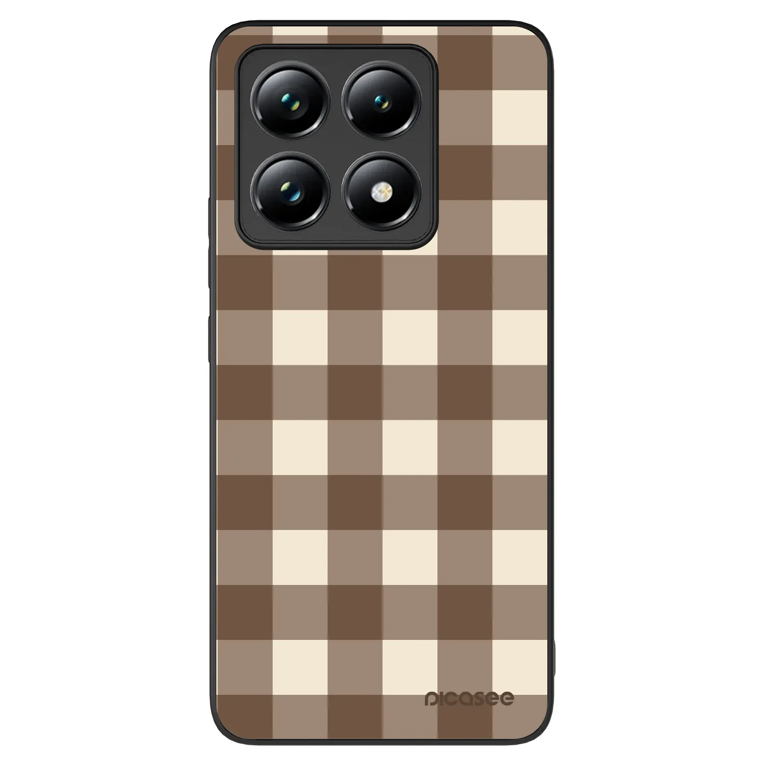 Picasee ULTIMATE CASE na Xiaomi 14T - Brown grid