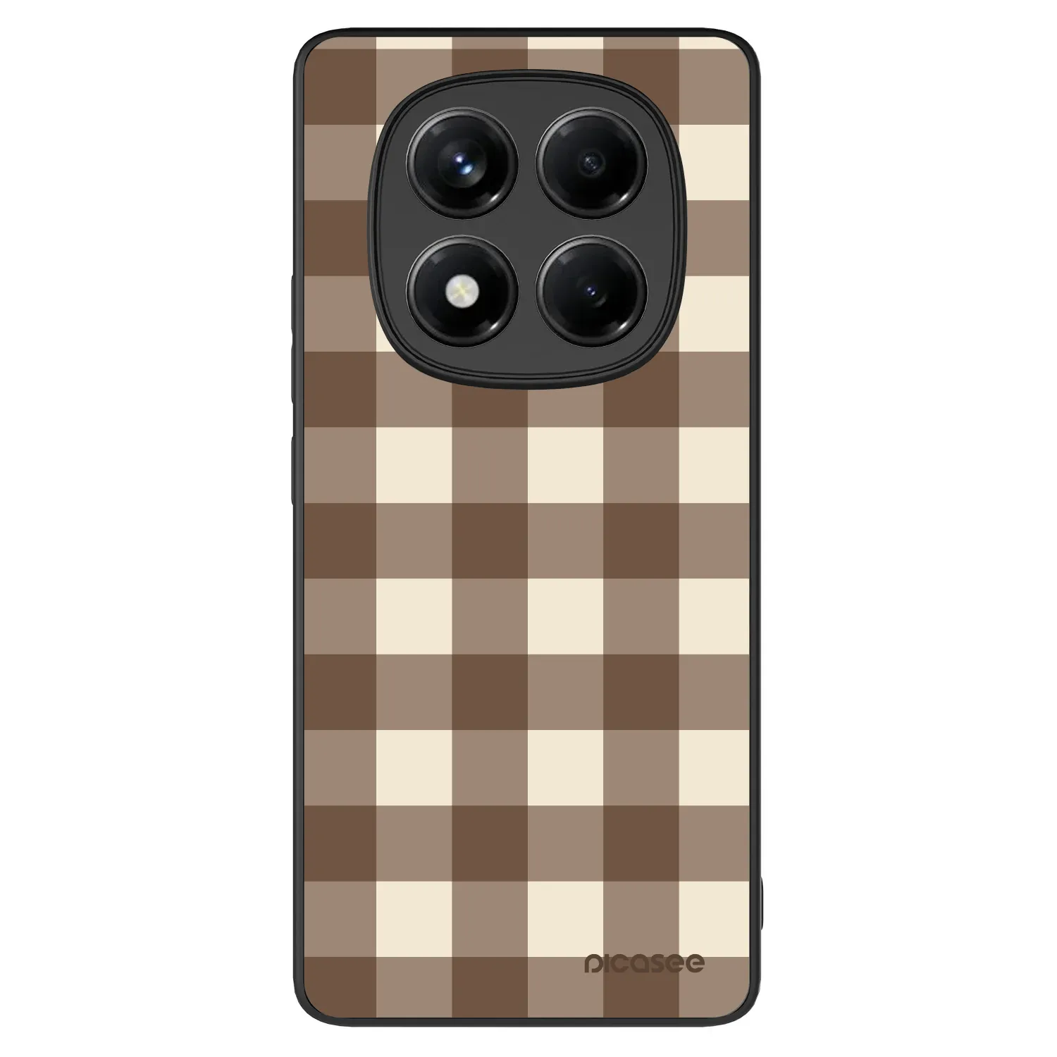 Picasee ULTIMATE CASE na Xiaomi Redmi Note 14 Pro+ 5G - Brown grid