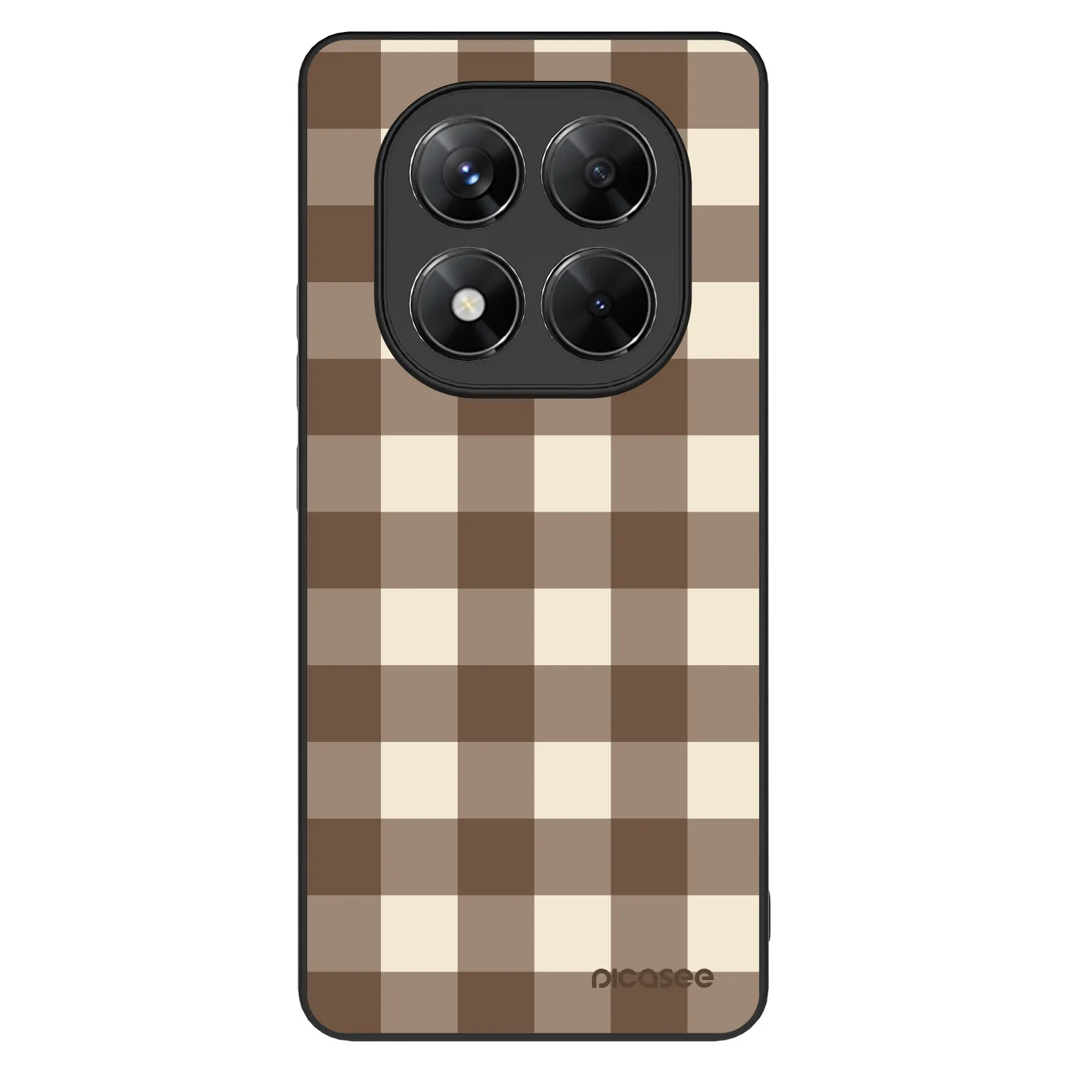 Picasee ULTIMATE CASE na Xiaomi Redmi Note 14 Pro 5G - Brown grid