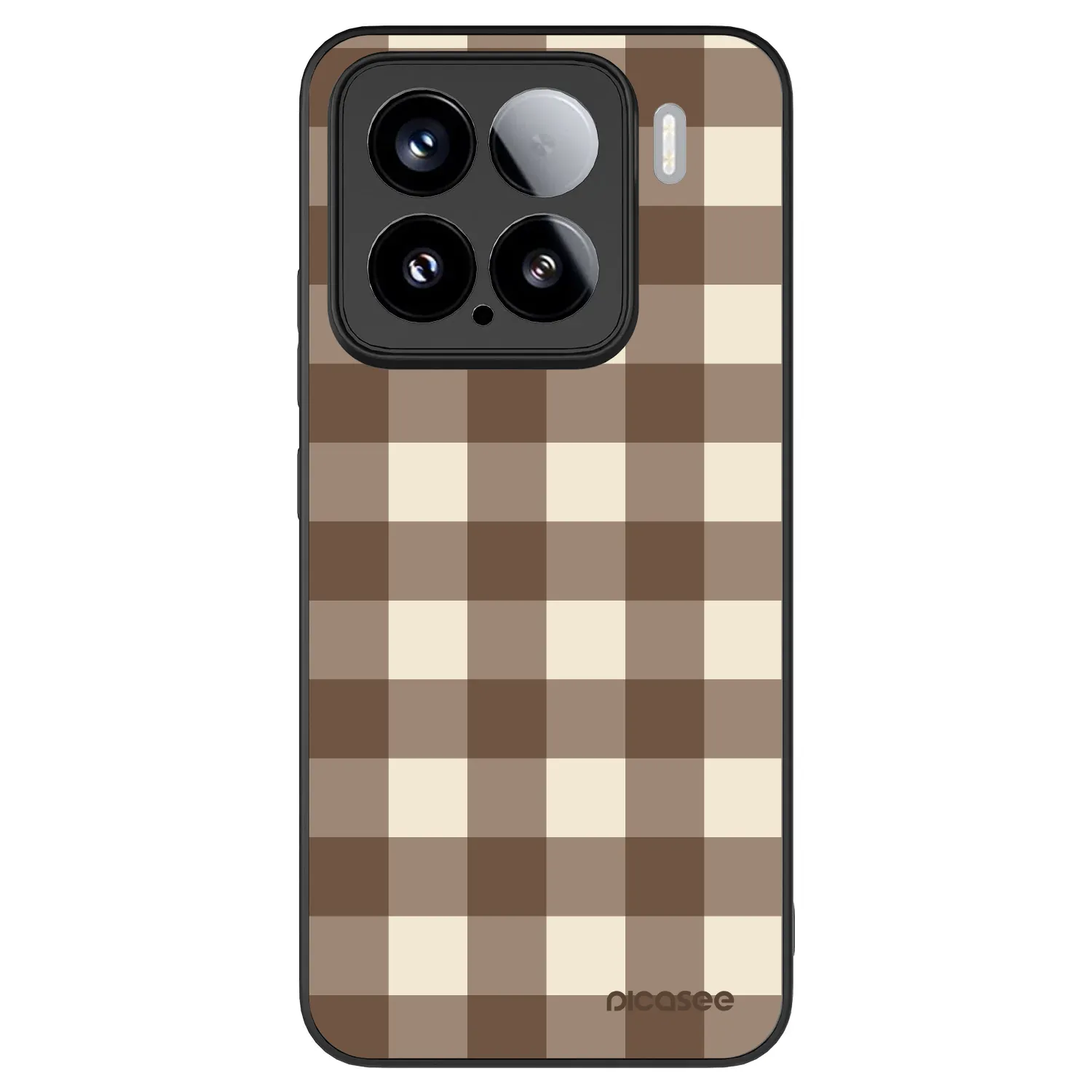 Picasee ULTIMATE CASE na Xiaomi 15 - Brown grid