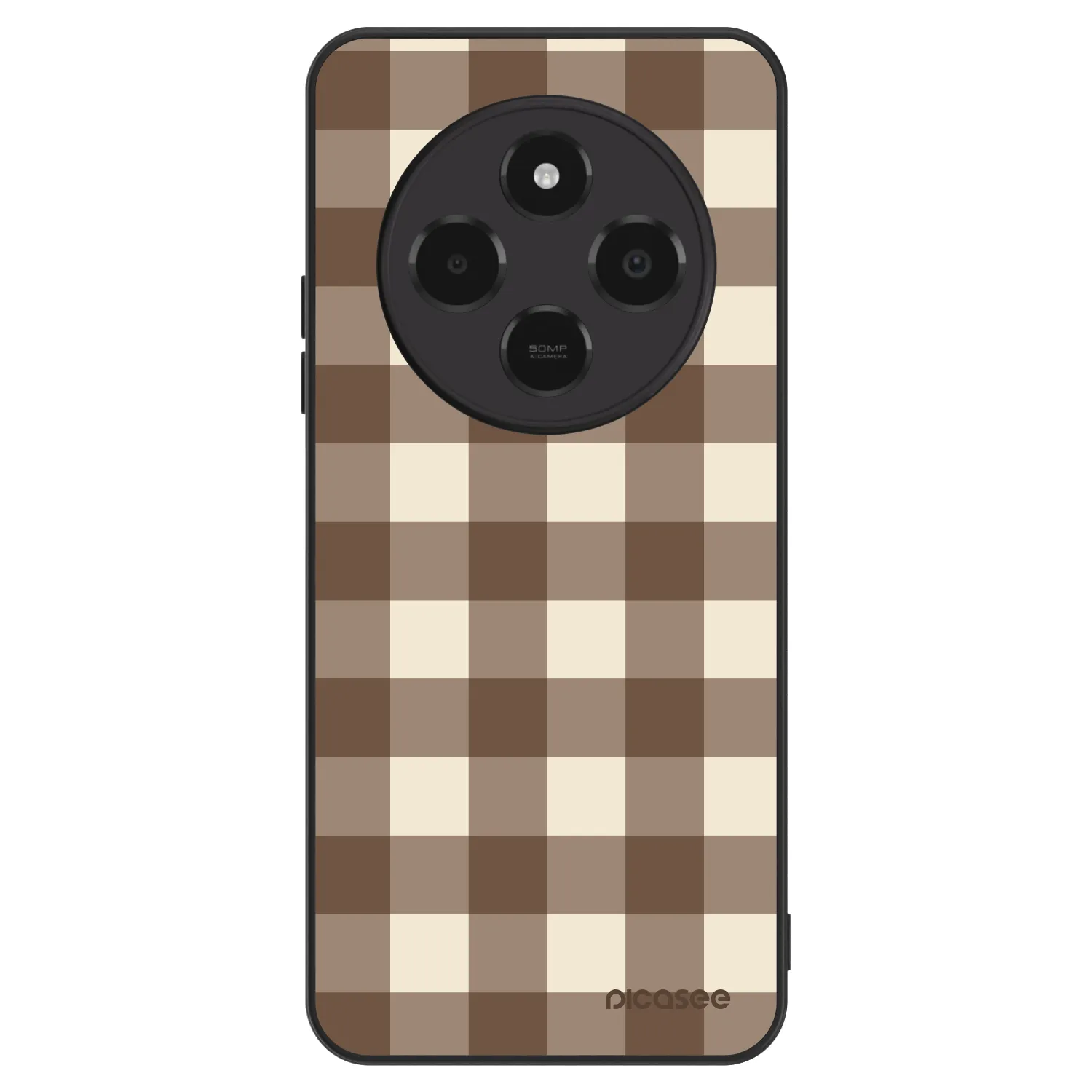 Picasee ULTIMATE CASE na Xiaomi Poco C75 - Brown grid
