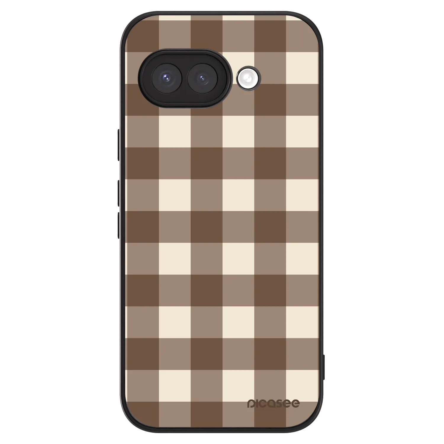 Picasee ULTIMATE CASE na Google Pixel 9a - Brown grid