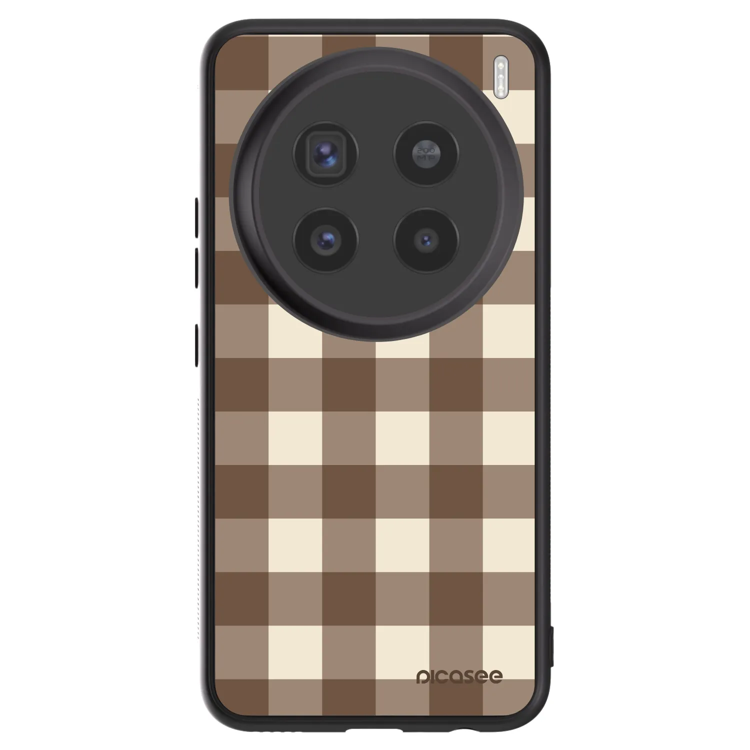 Picasee ULTIMATE CASE na Vivo X200 Pro - Brown grid
