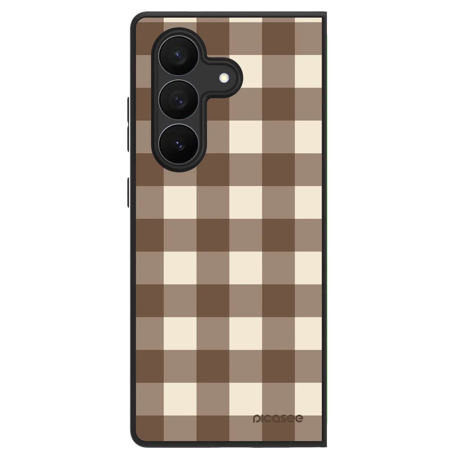 Picasee ULTIMATE CASE na Samsung Galaxy Z Fold7 5G - Brown grid