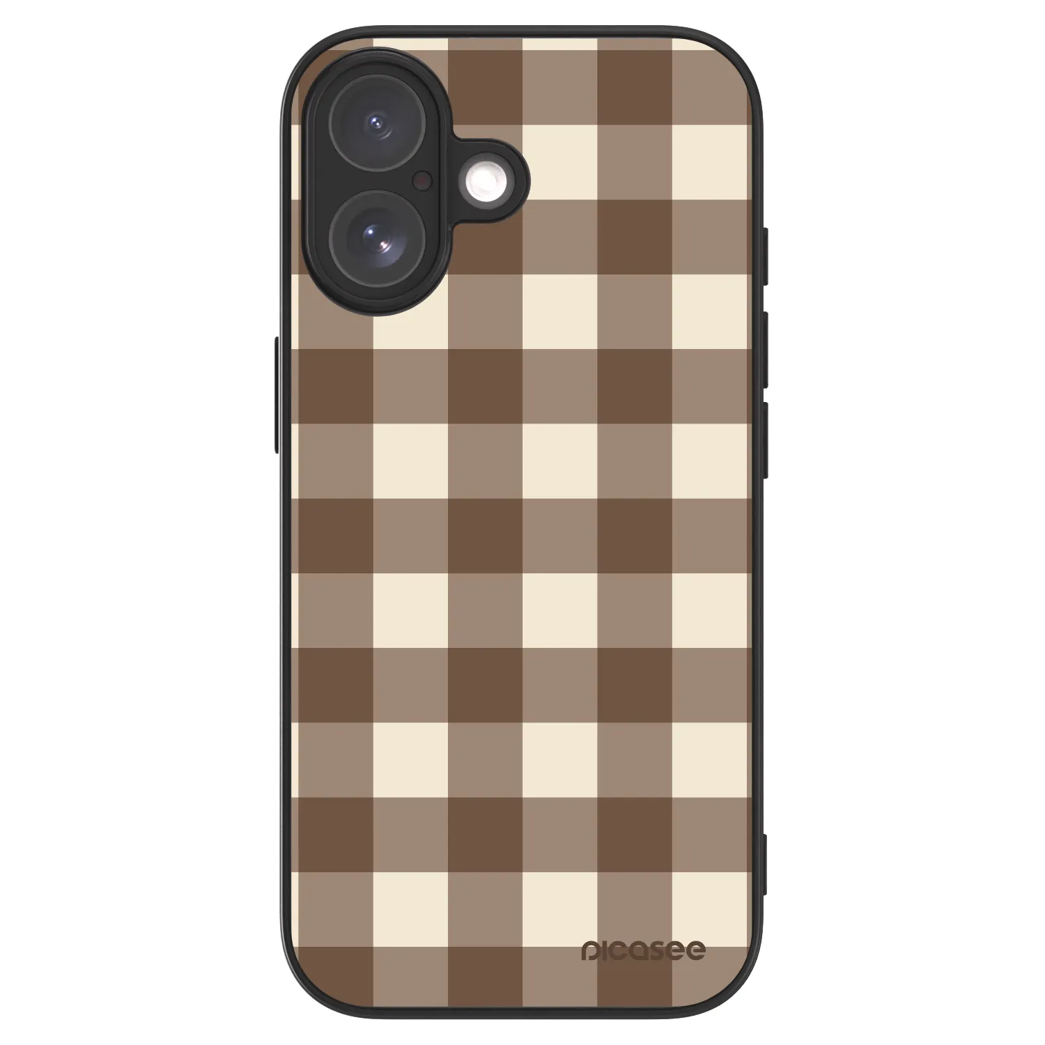 Picasee ULTIMATE CASE na Apple iPhone 17 - Brown grid