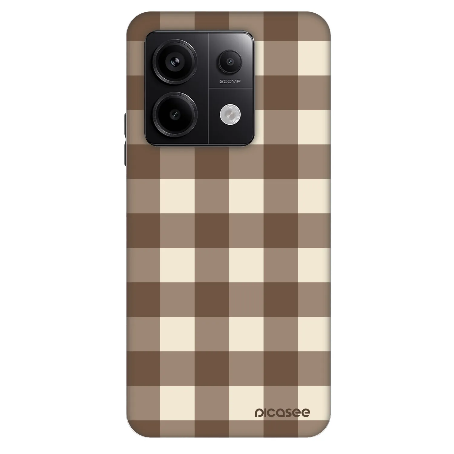 Picasee Fashion Case na Xiaomi Redmi Note 13 Pro 5G - Brown grid