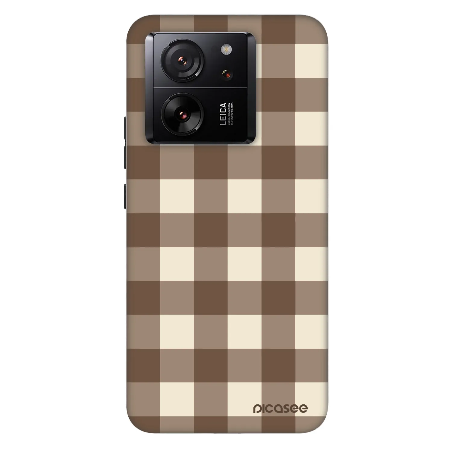 Picasee Fashion Case na Xiaomi 13T - Brown grid