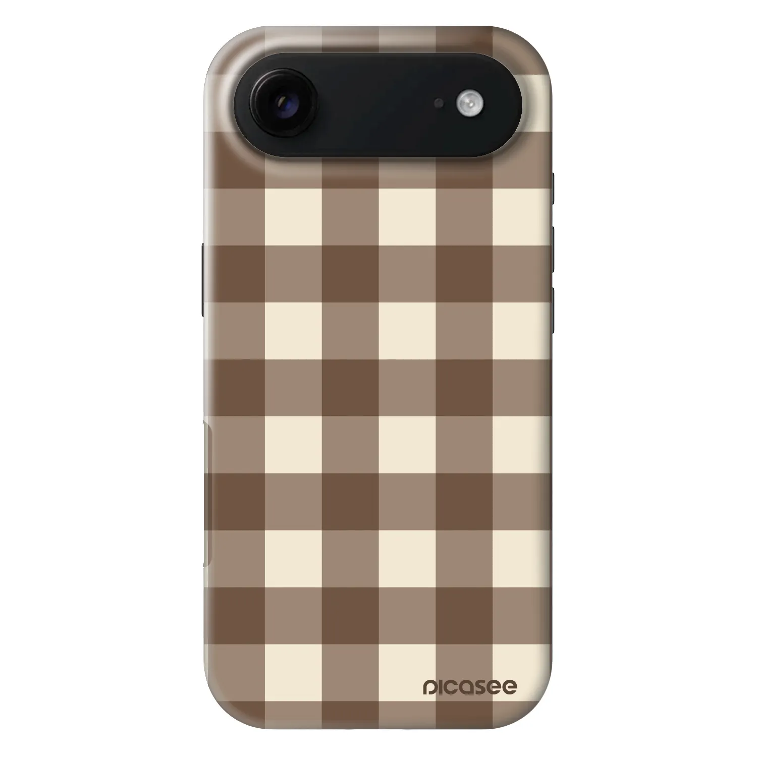Picasee Fashion Case MagSafe na Apple iPhone Air - Brown grid
