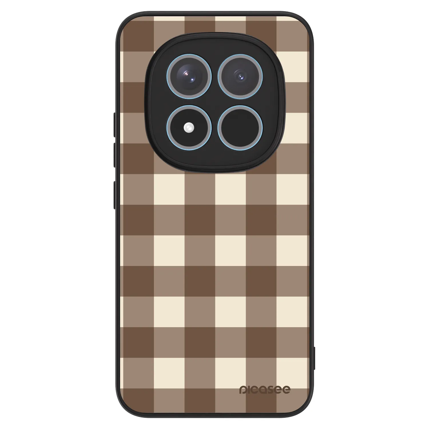 Picasee ULTIMATE CASE na Xiaomi Redmi Note 15 Pro+ - Brown grid