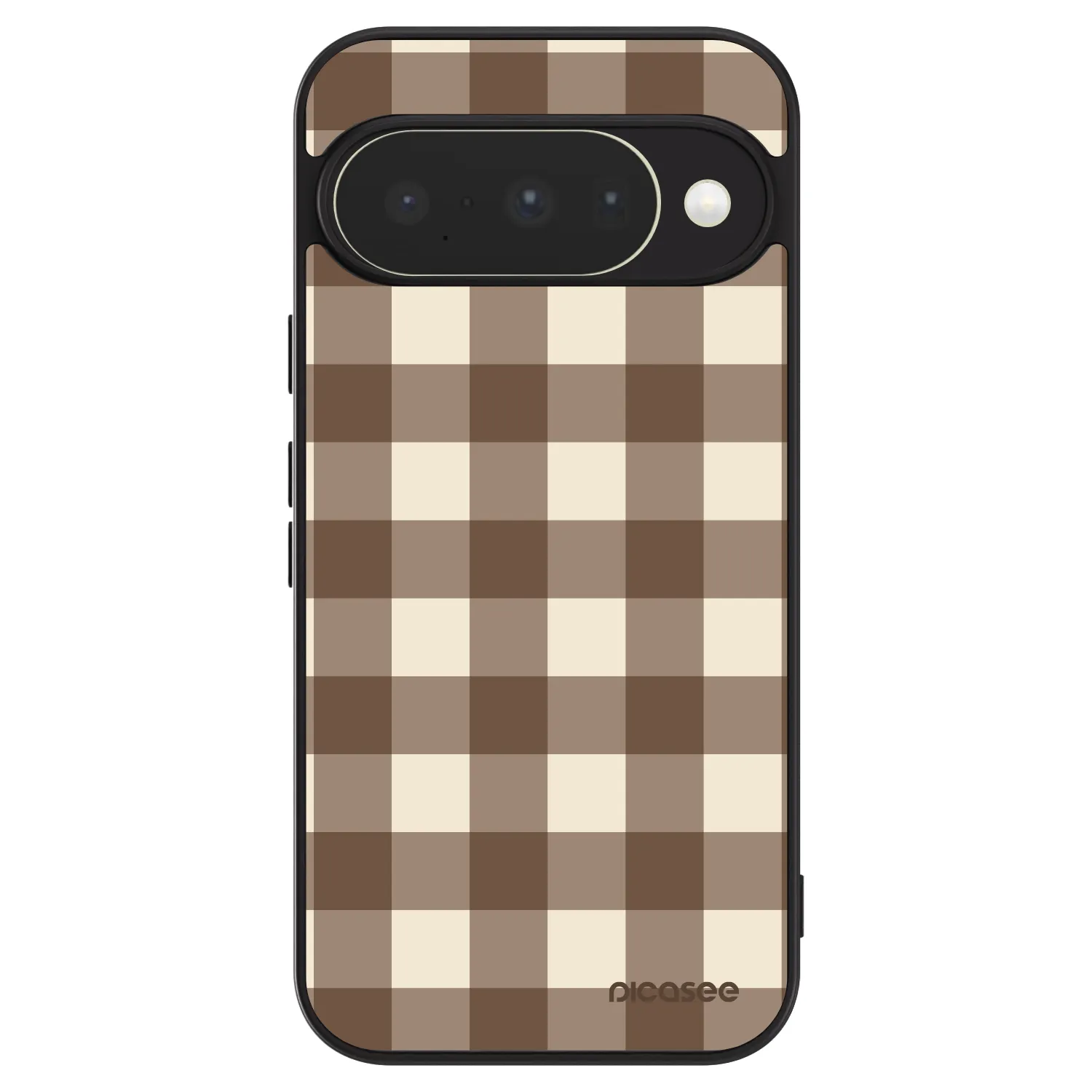 Picasee ULTIMATE CASE na Google Pixel 10 - Brown grid