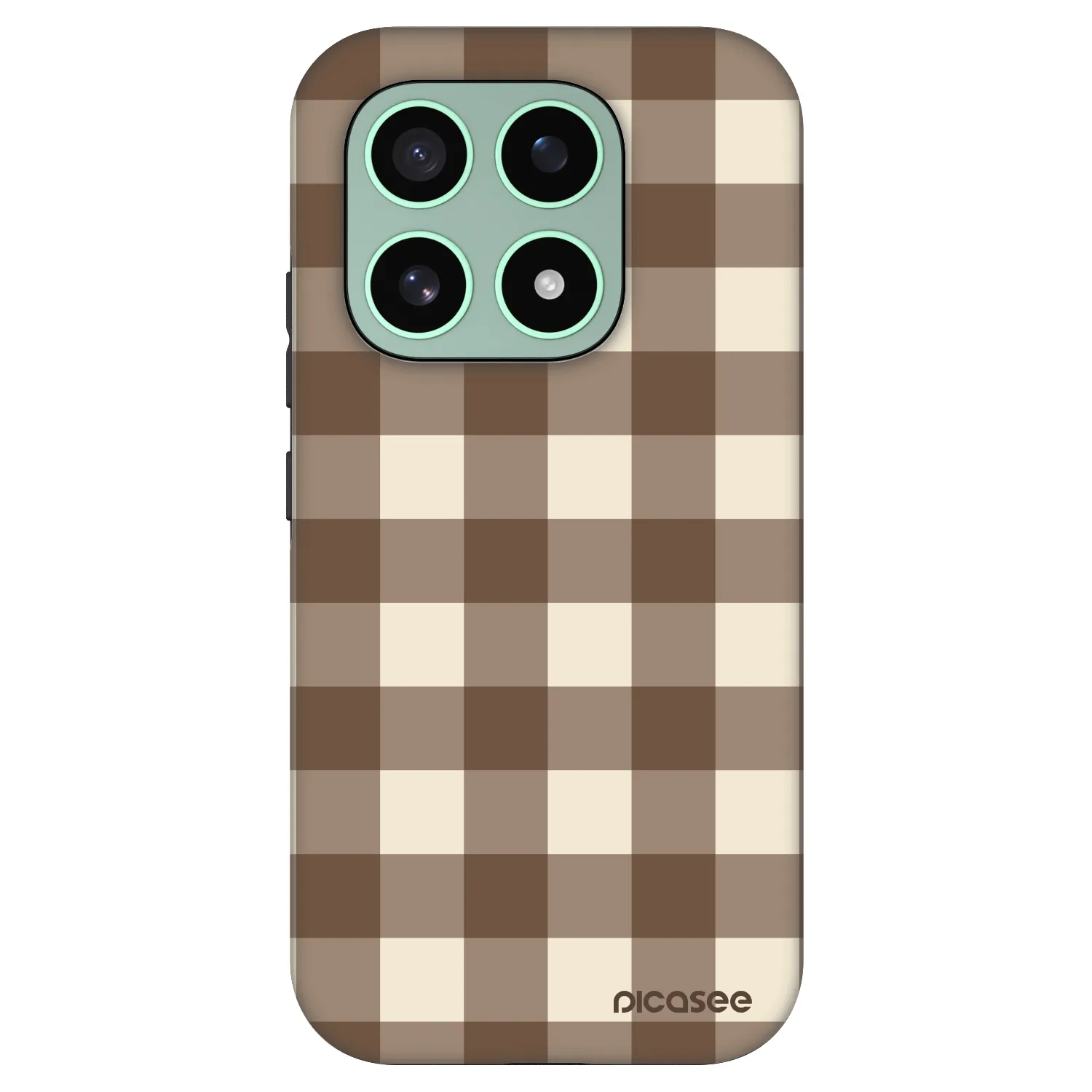 Picasee Fashion Case na Xiaomi 17 - Brown grid