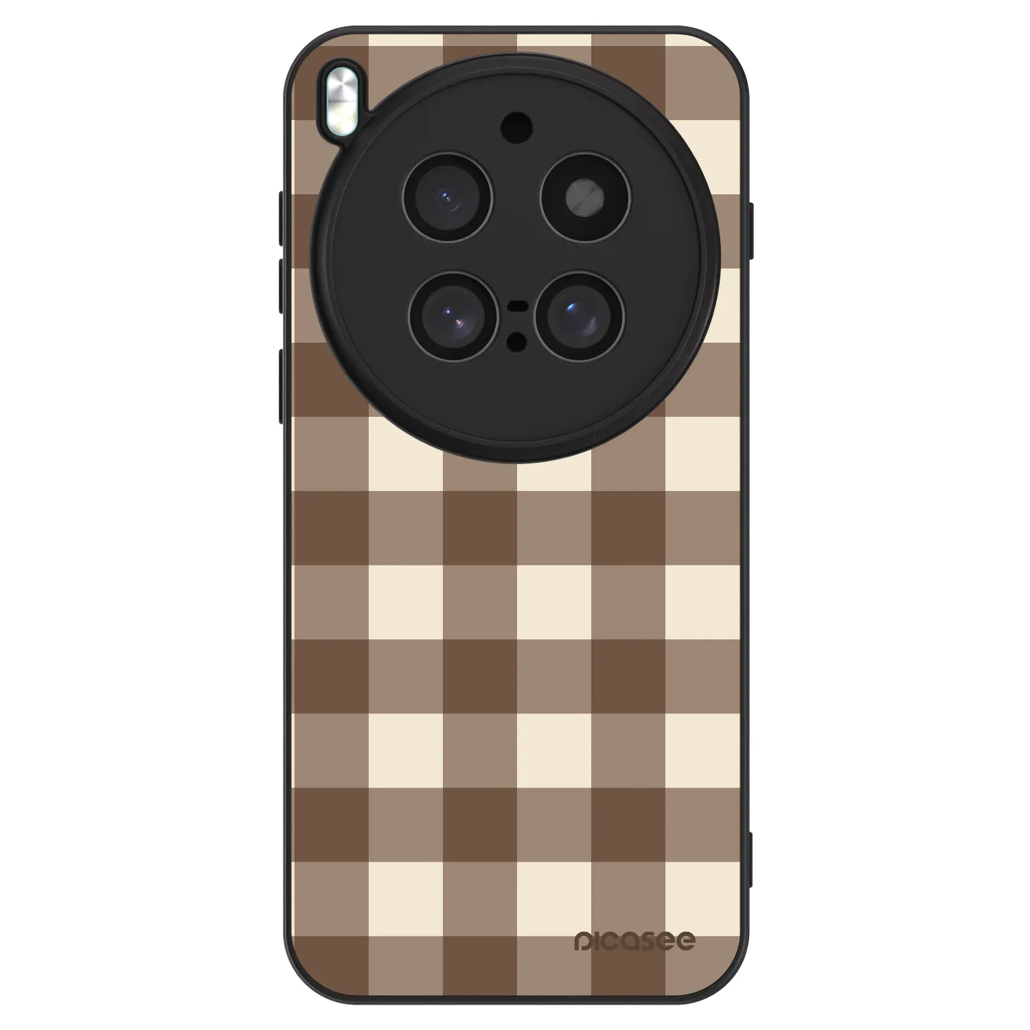 Picasee ULTIMATE CASE na Vivo X300 Pro - Brown grid