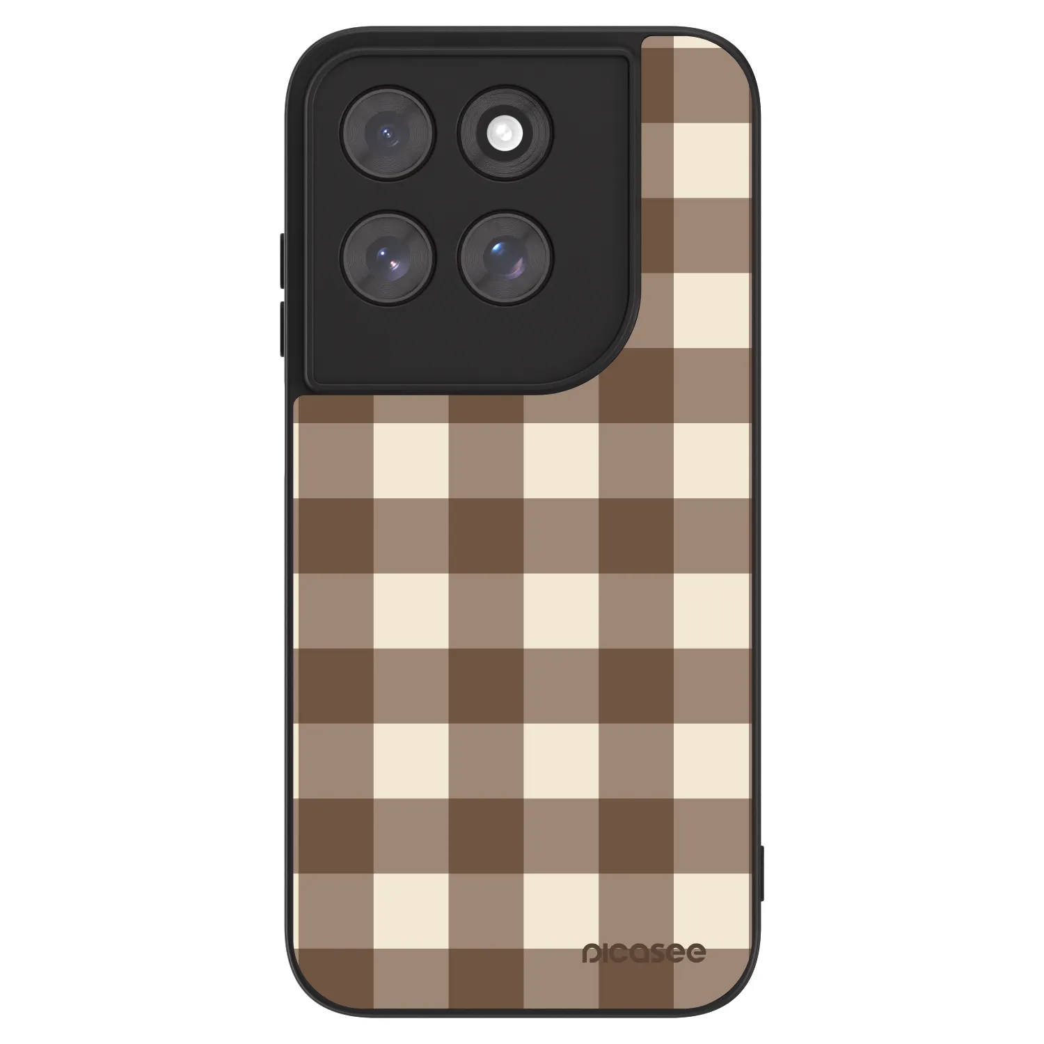 Picasee ULTIMATE CASE na Motorola Moto G77 - Brown grid