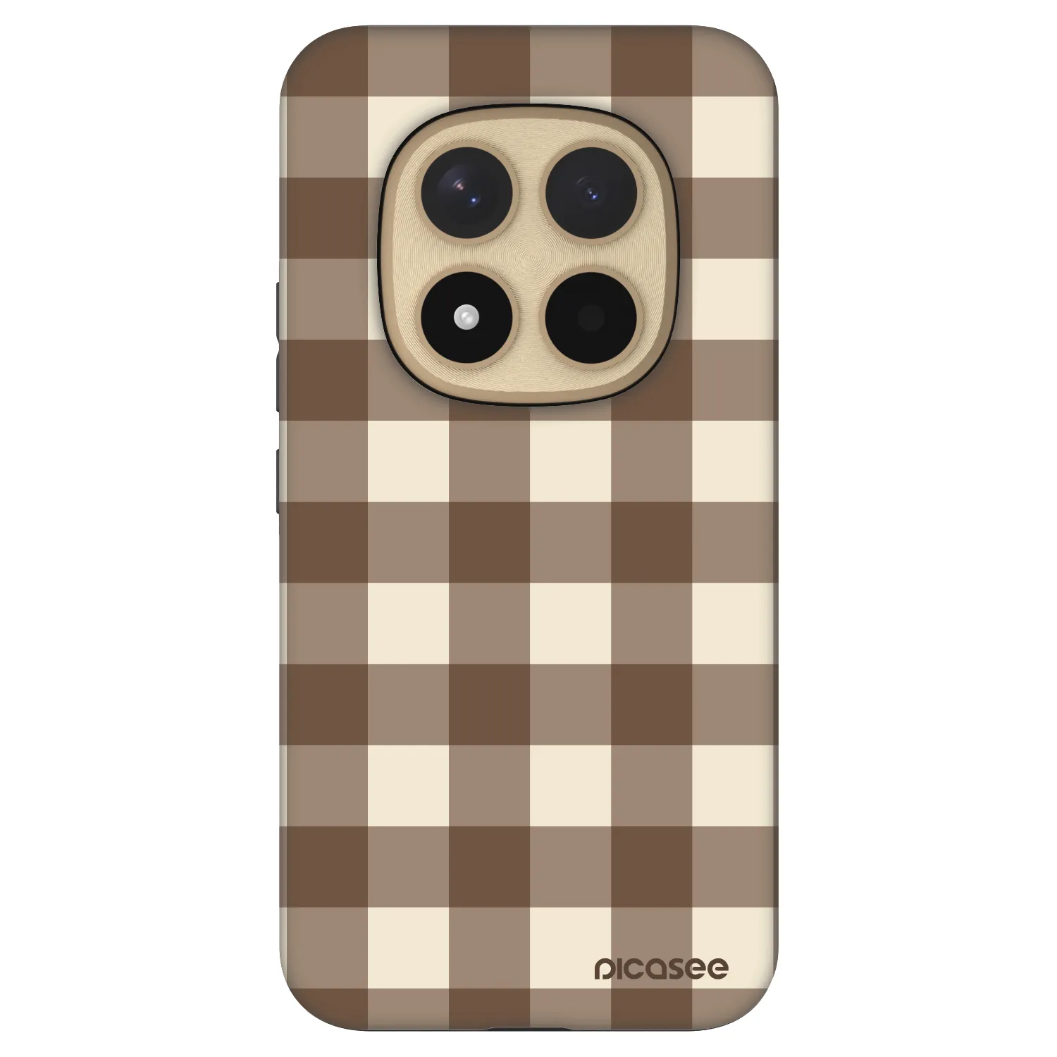 Picasee Fashion Case na Xiaomi Redmi Note 15 Pro+ - Brown grid