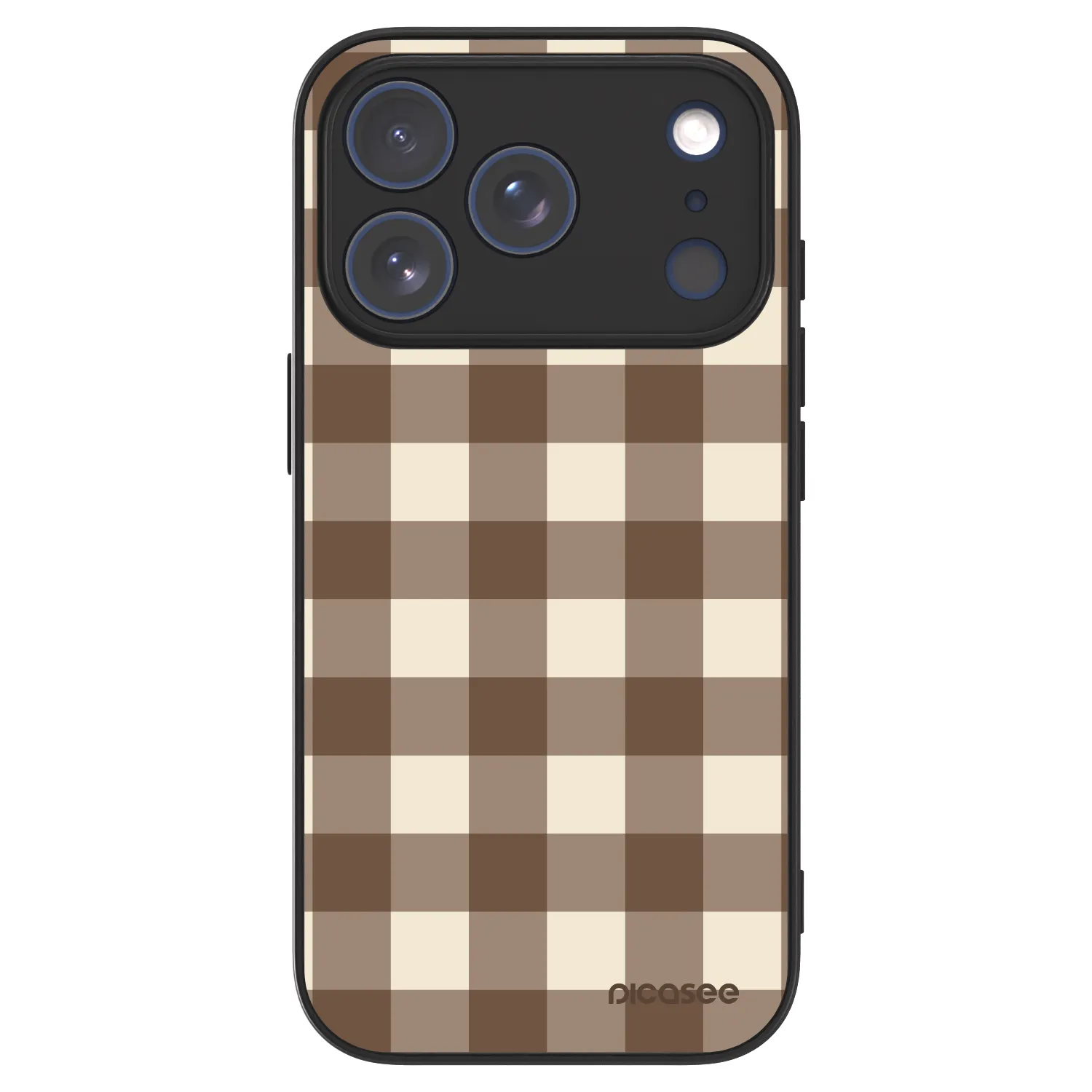 Picasee ULTIMATE CASE na Apple iPhone 18 Pro - Brown grid