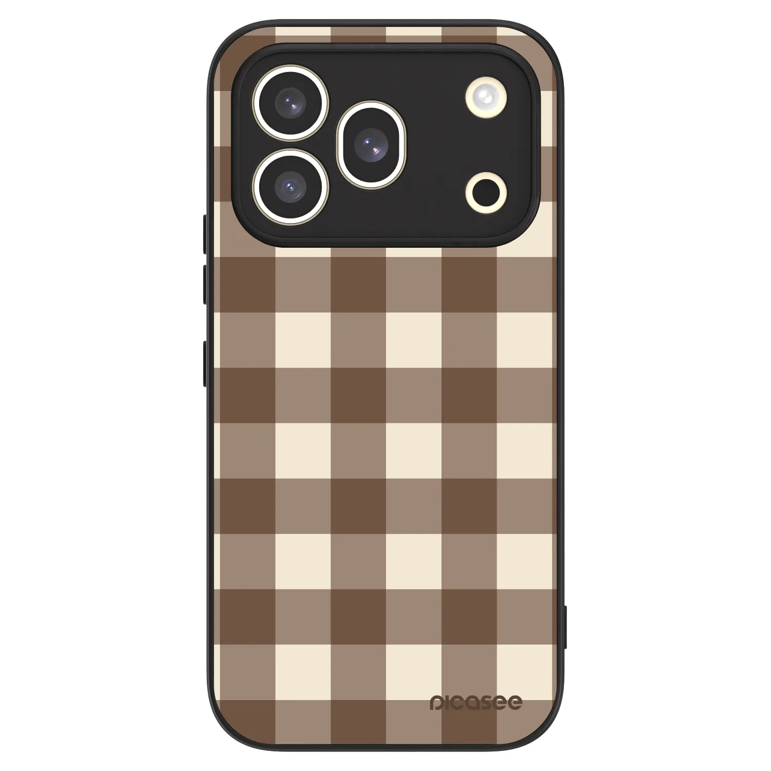 Picasee ULTIMATE CASE na Honor 600 Pro - Brown grid