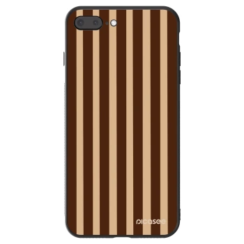 Etui na Apple iPhone 7 Plus - Brown lines