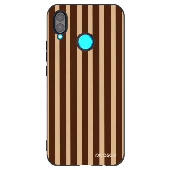 Etui na Huawei Nova 3i - Brown lines