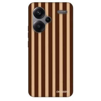 Etui na Xiaomi Redmi Note 13 Pro+ 5G - Brown lines
