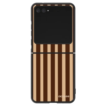 Etui na Motorola Razr 60 - Brown lines