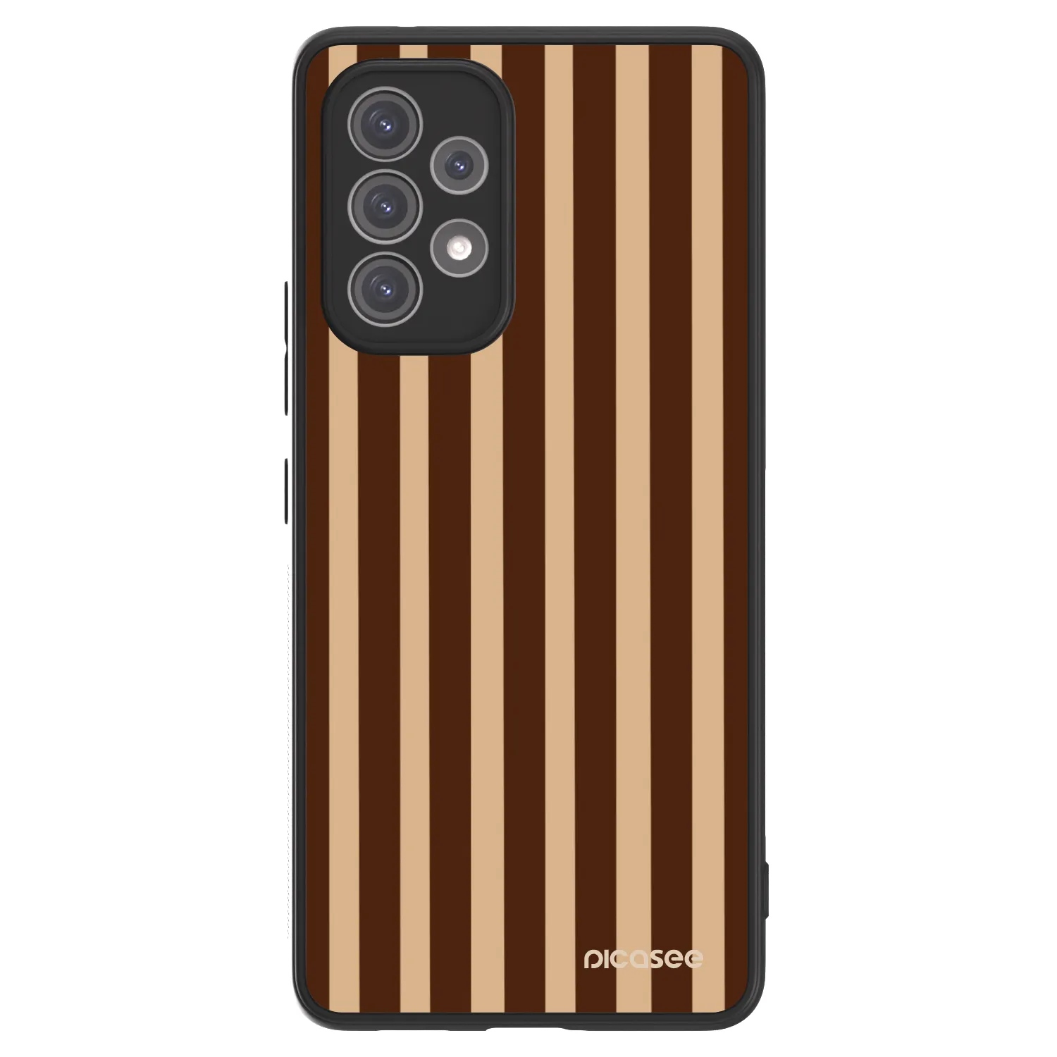 Picasee ULTIMATE CASE na Samsung Galaxy A52 5G A525F - Brown lines