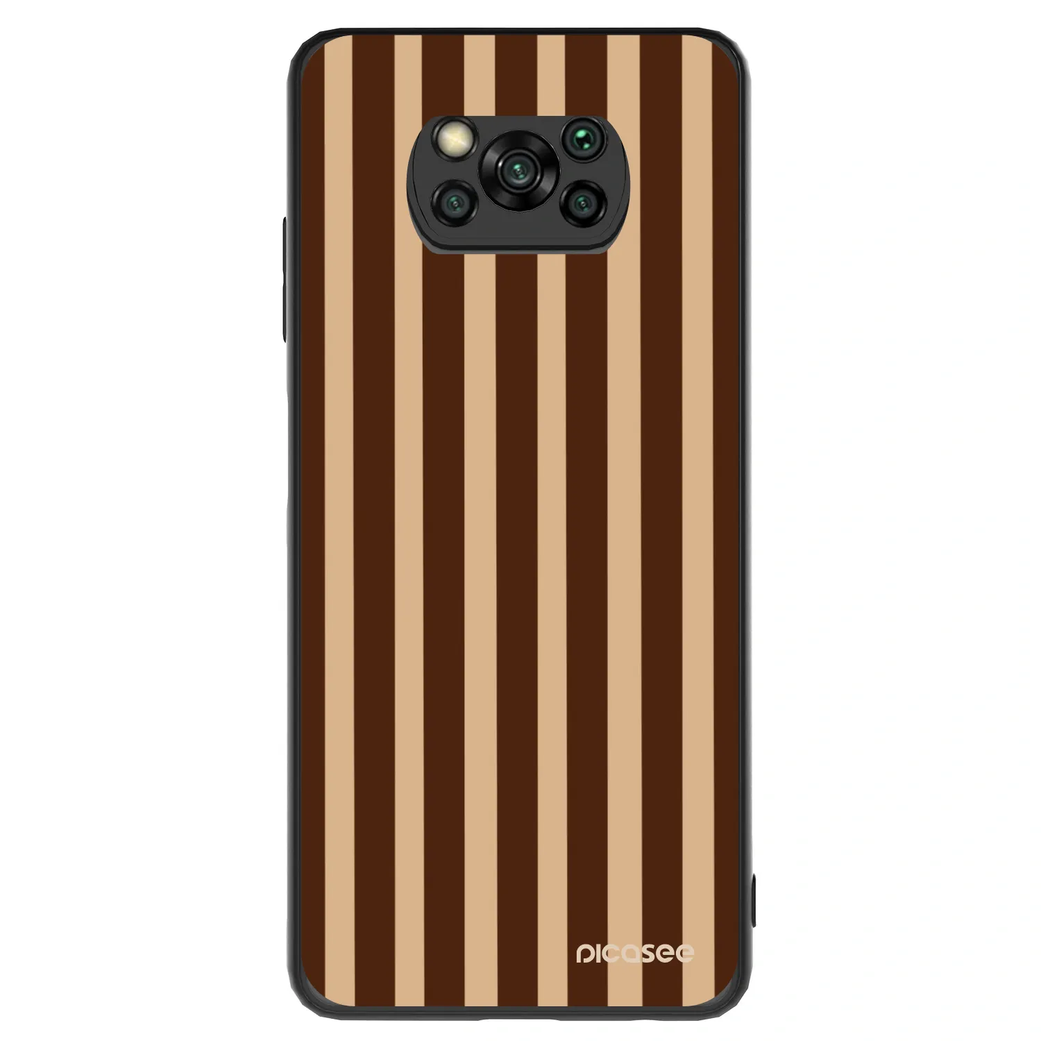 Picasee ULTIMATE CASE na Xiaomi Poco X3 - Brown lines