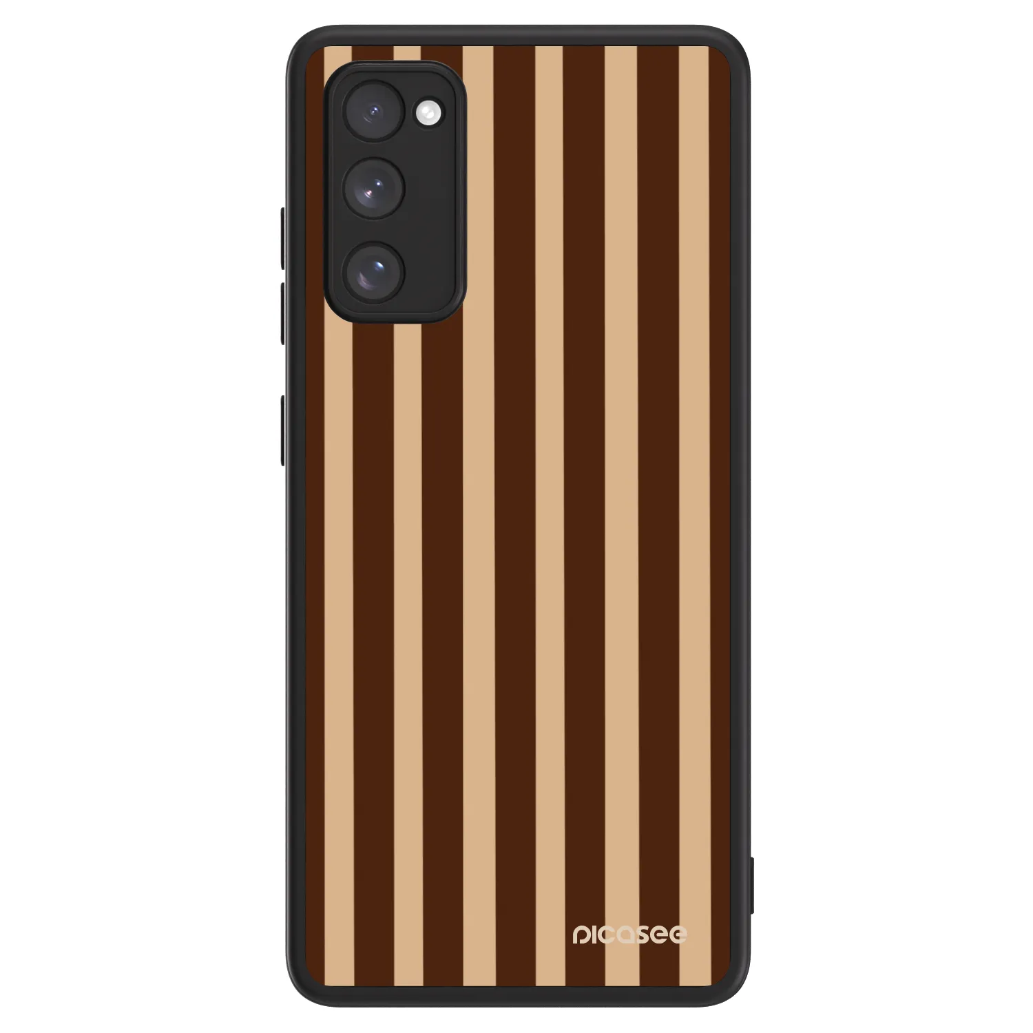 Picasee ULTIMATE CASE na Samsung Galaxy S20 FE - Brown lines