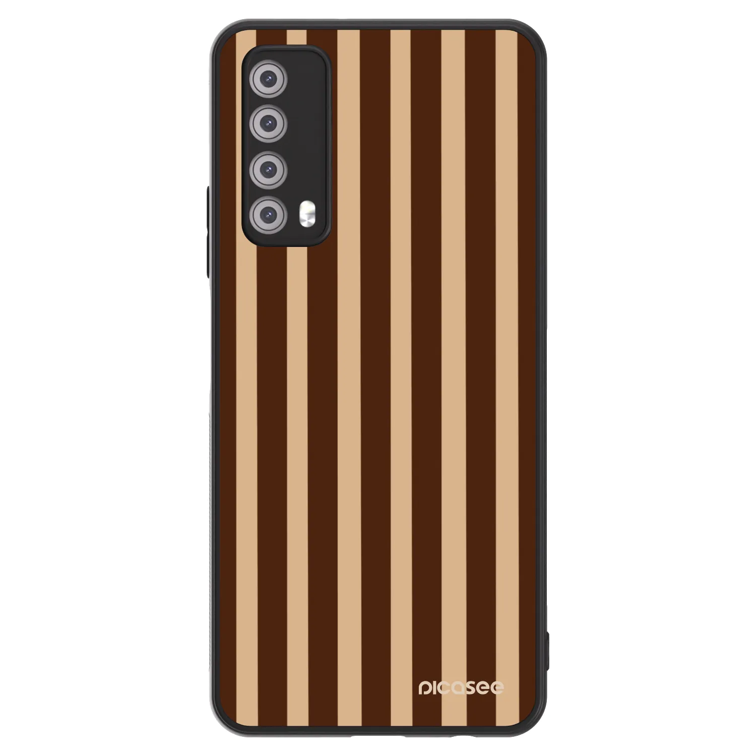 Picasee ULTIMATE CASE na Huawei P Smart 2021 - Brown lines