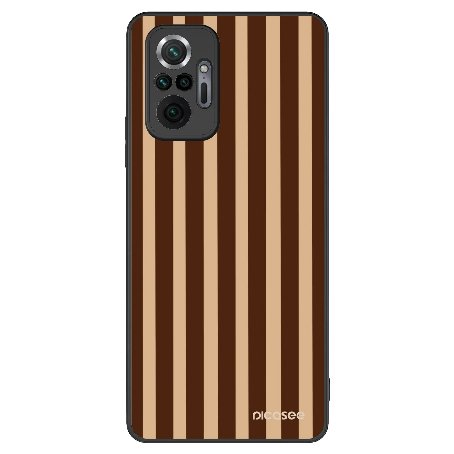 Picasee ULTIMATE CASE na Xiaomi Redmi Note 10 Pro - Brown lines