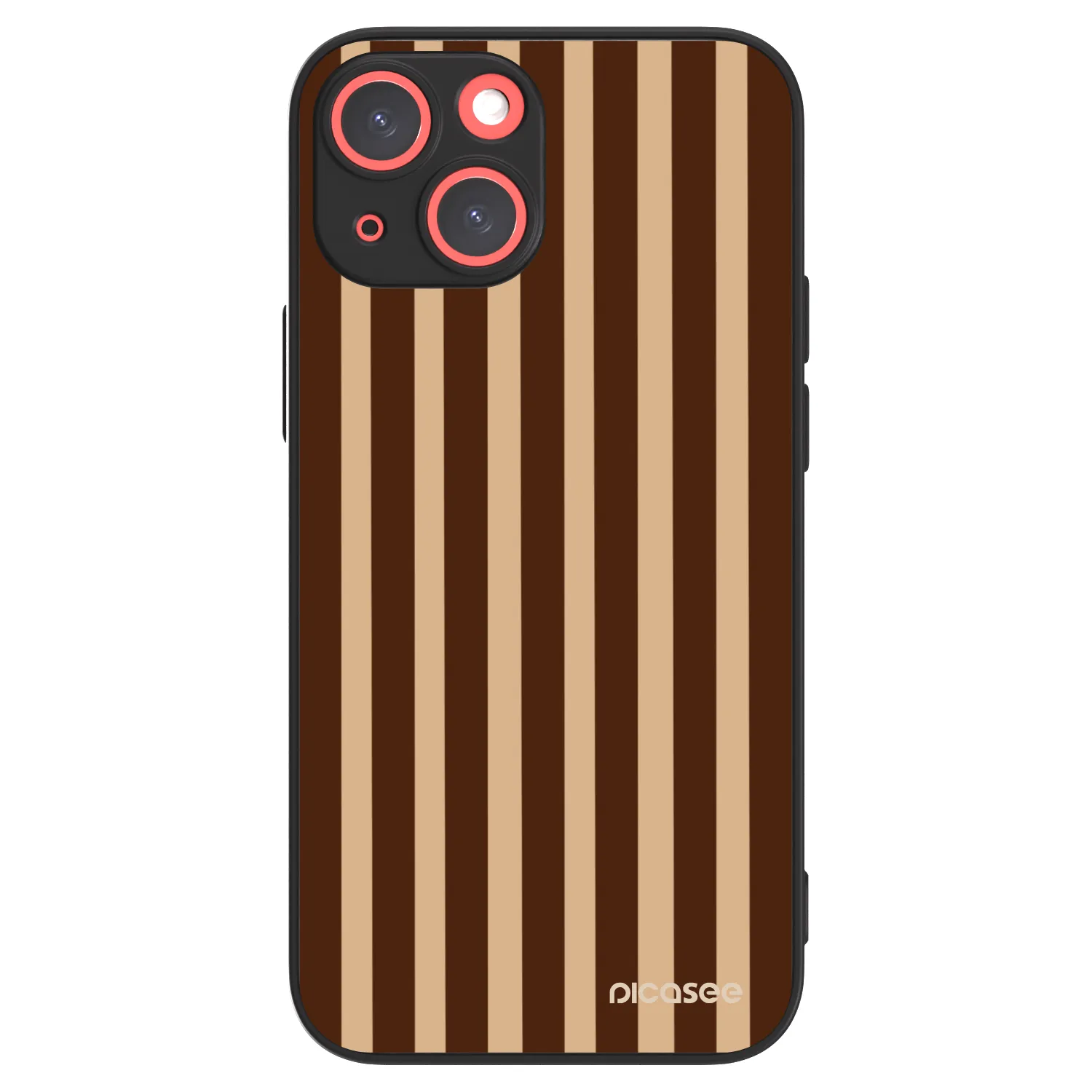 Picasee ULTIMATE CASE na Apple iPhone 13 mini - Brown lines