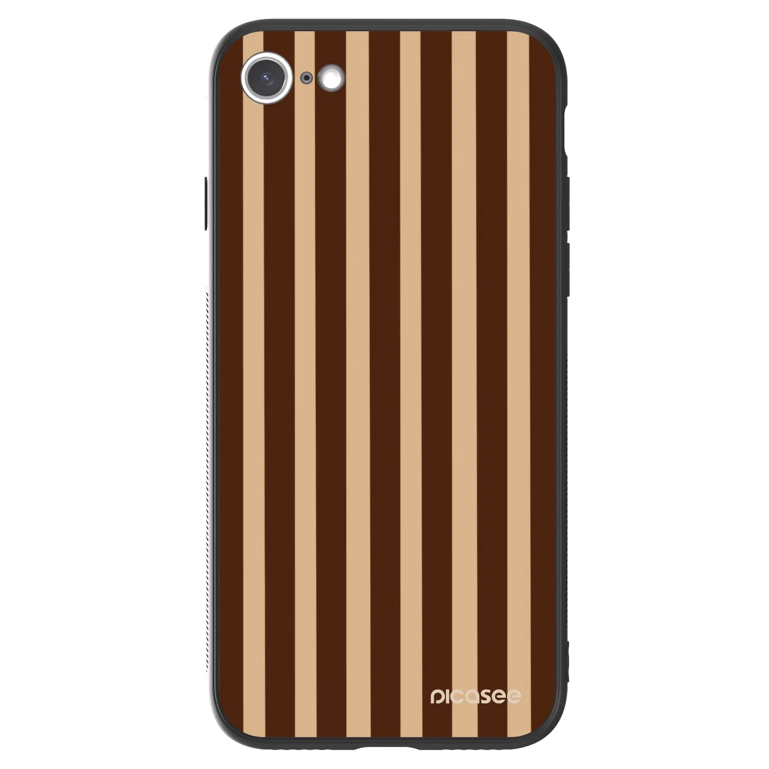Picasee ULTIMATE CASE na Apple iPhone 8 - Brown lines