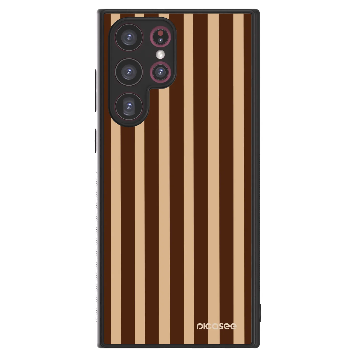 Picasee ULTIMATE CASE na Samsung Galaxy S22 Ultra 5G - Brown lines