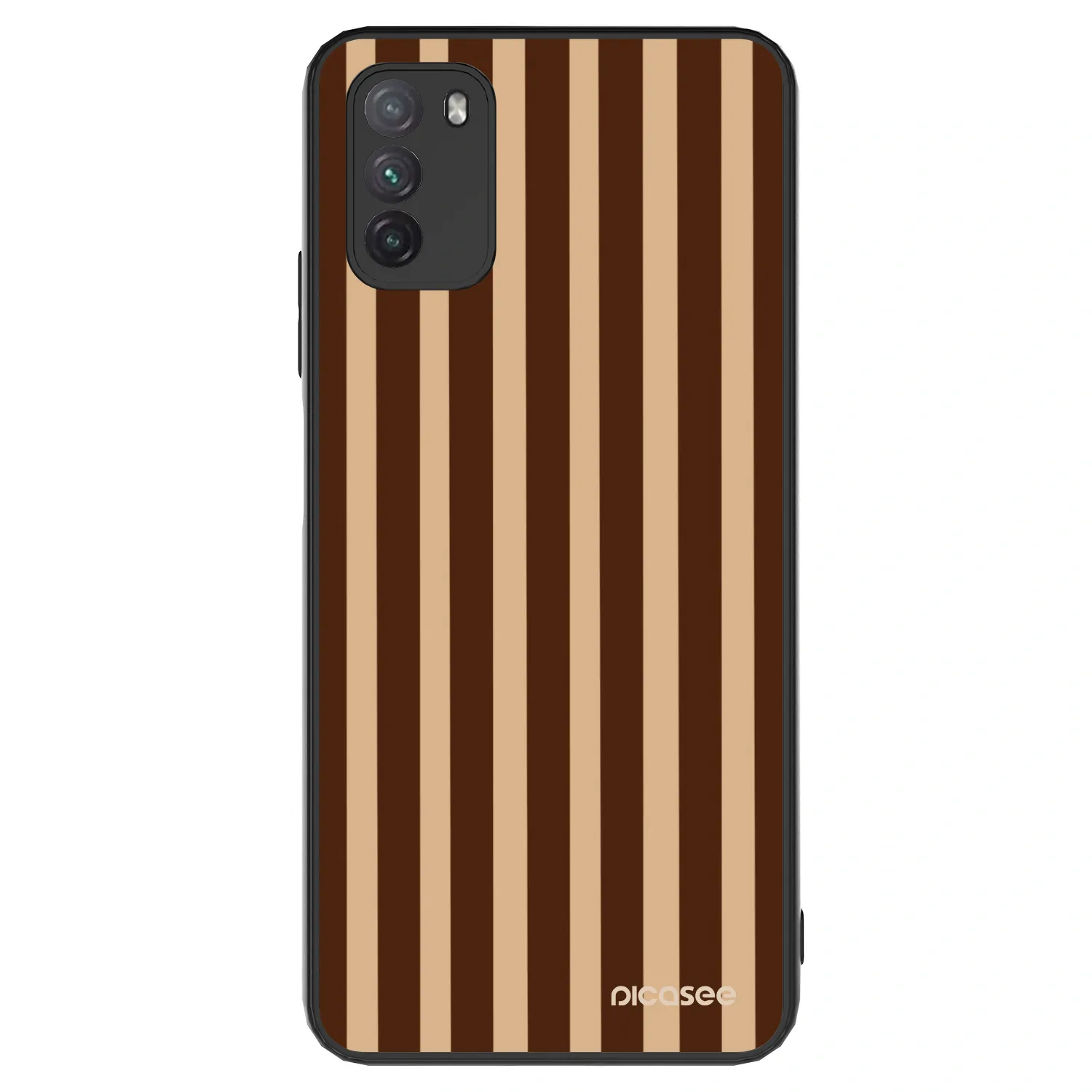 Picasee ULTIMATE CASE na Xiaomi Poco M3 - Brown lines