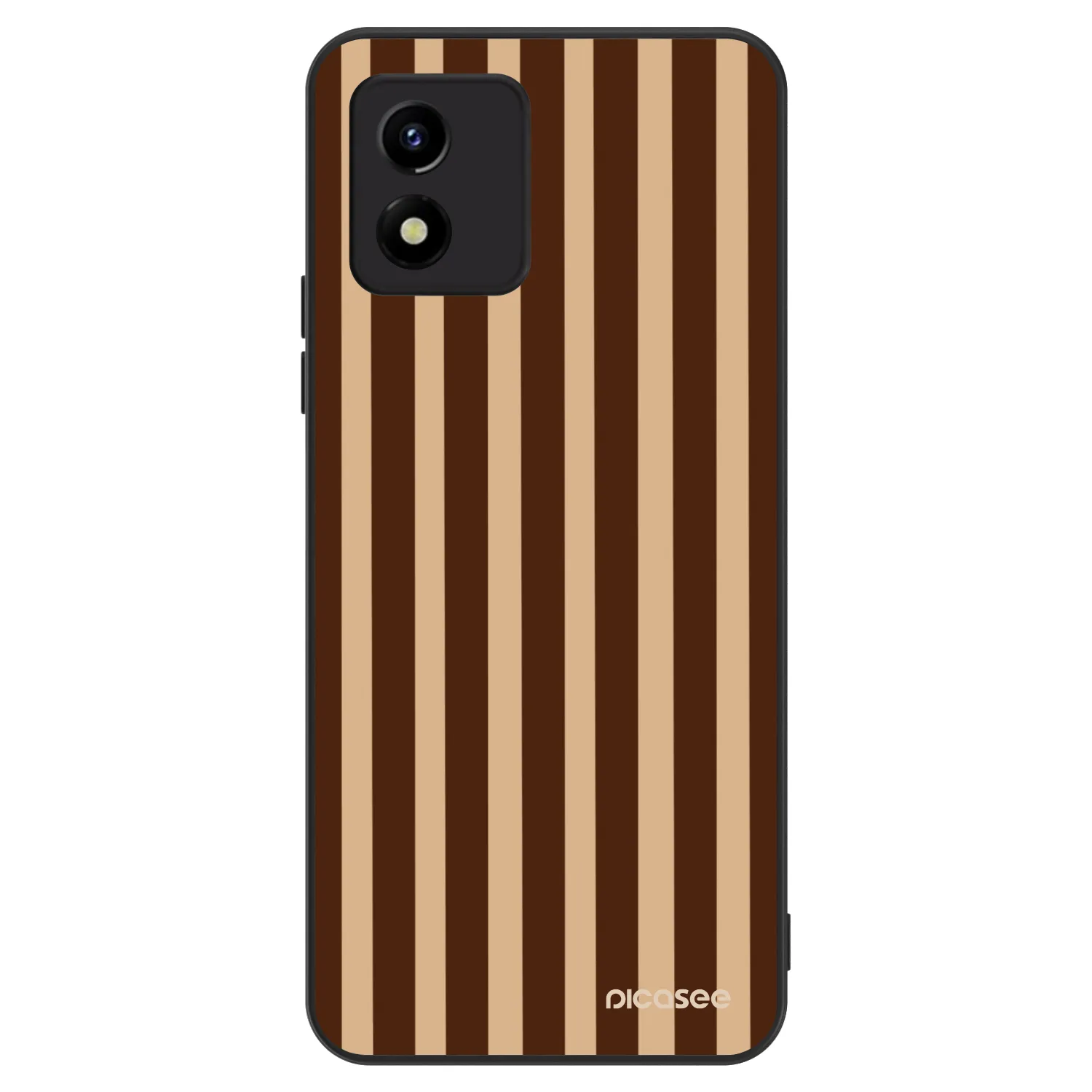 Picasee ULTIMATE CASE na Vivo Y01 - Brown lines