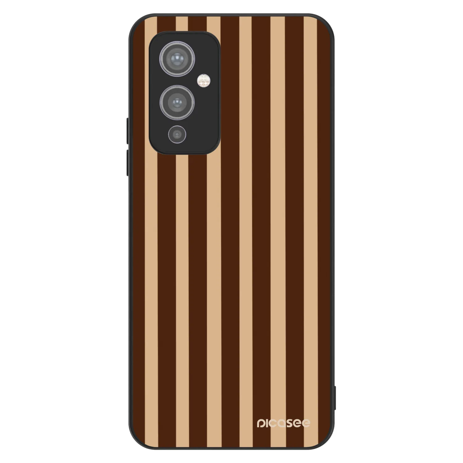 Picasee ULTIMATE CASE na OnePlus 9 - Brown lines