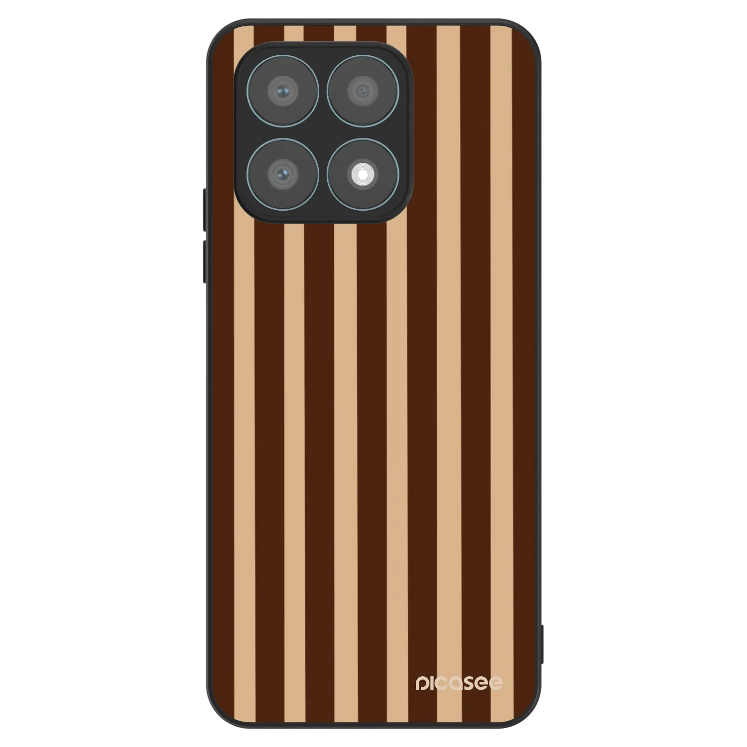 Picasee ULTIMATE CASE na Honor X8a - Brown lines